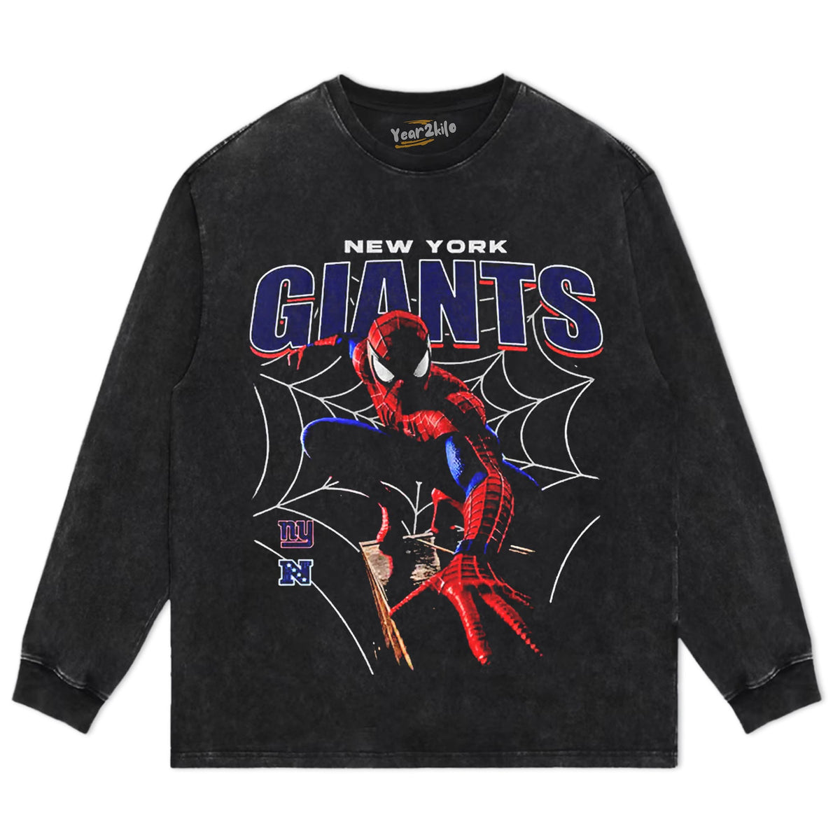 GIANTS X SPIDER MAN TANK TOP & TEE & LONG SLEEVE & LAYERED LS & HOODIE