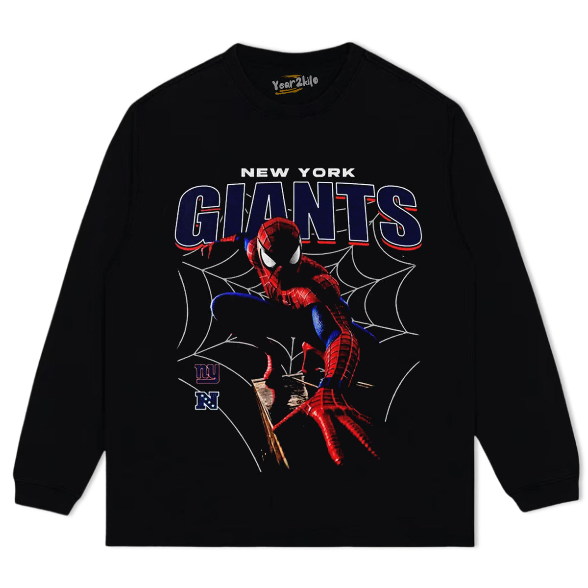 GIANTS X SPIDER MAN TANK TOP & TEE & LONG SLEEVE & LAYERED LS & HOODIE