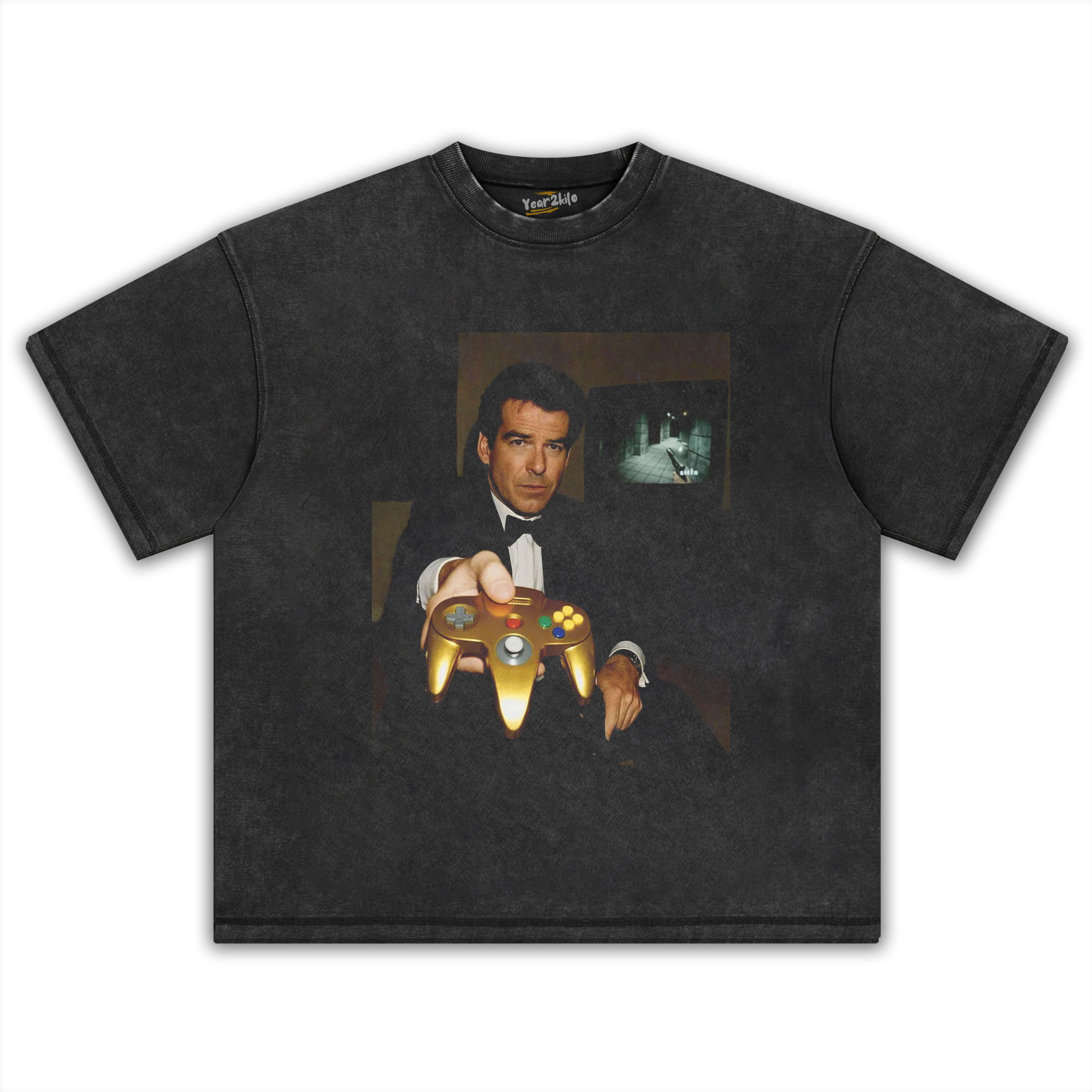 GOLD N64 JAMES BOND TEE