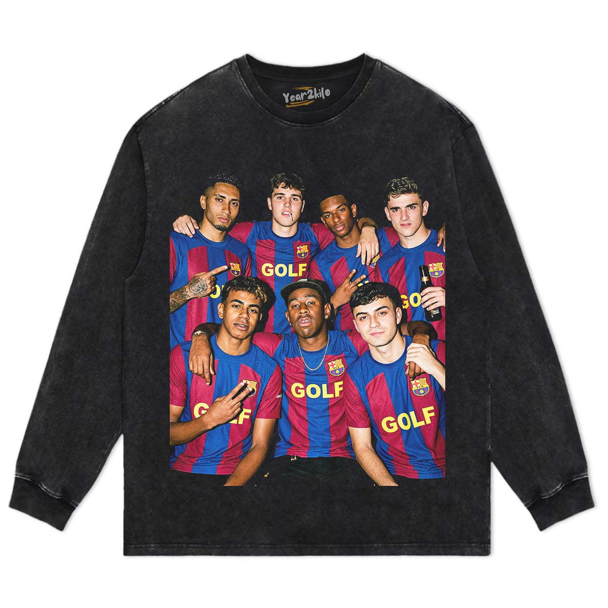 GOLF WANG X BARCA STREETWEAR VINTAGE GRAPHIC V3 TANK TOP & TEE & LONG SLEEVE & LAYERED LS & HOODIE