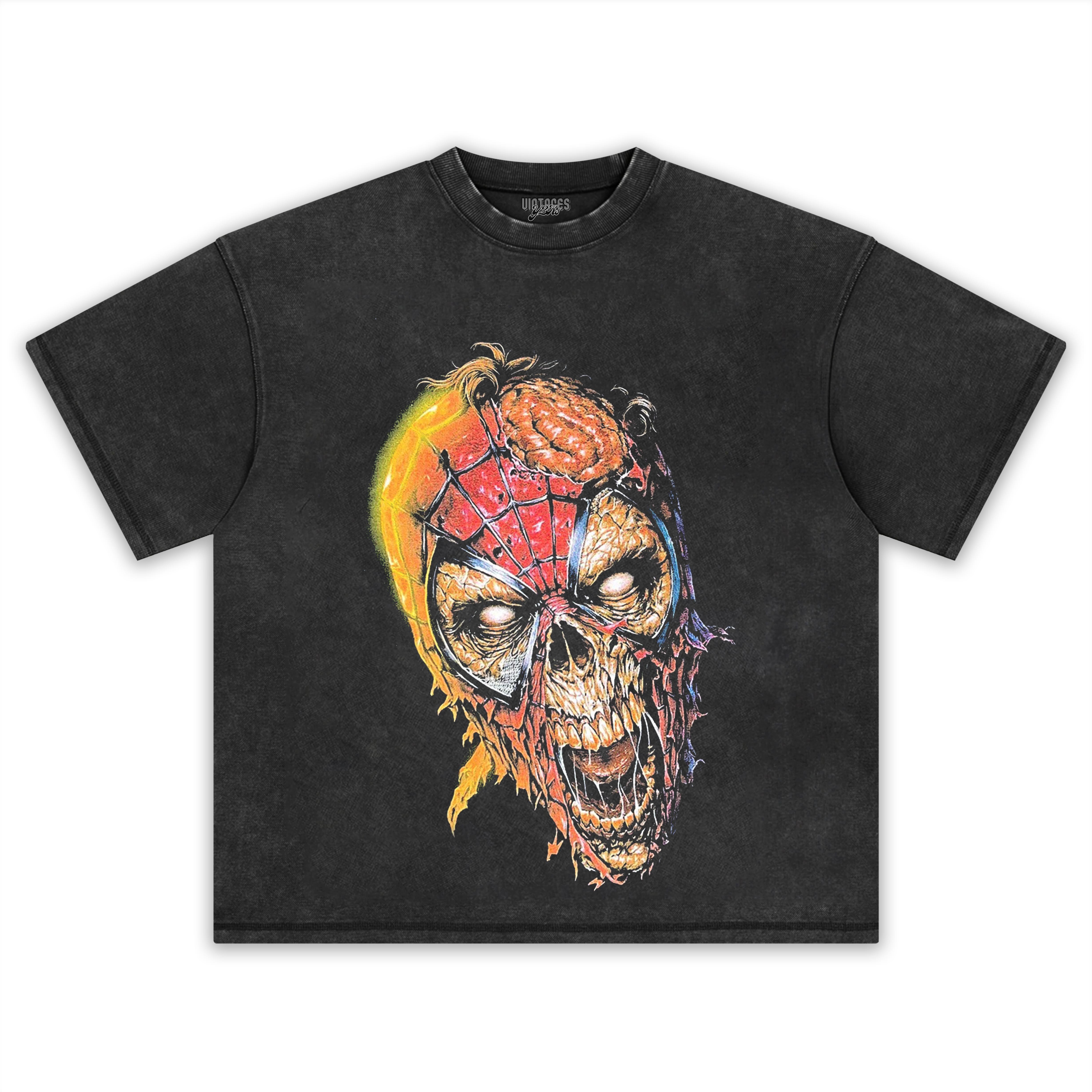 GOTHIC STYLE - SPIDER MAN TEE & LS & HOODIE