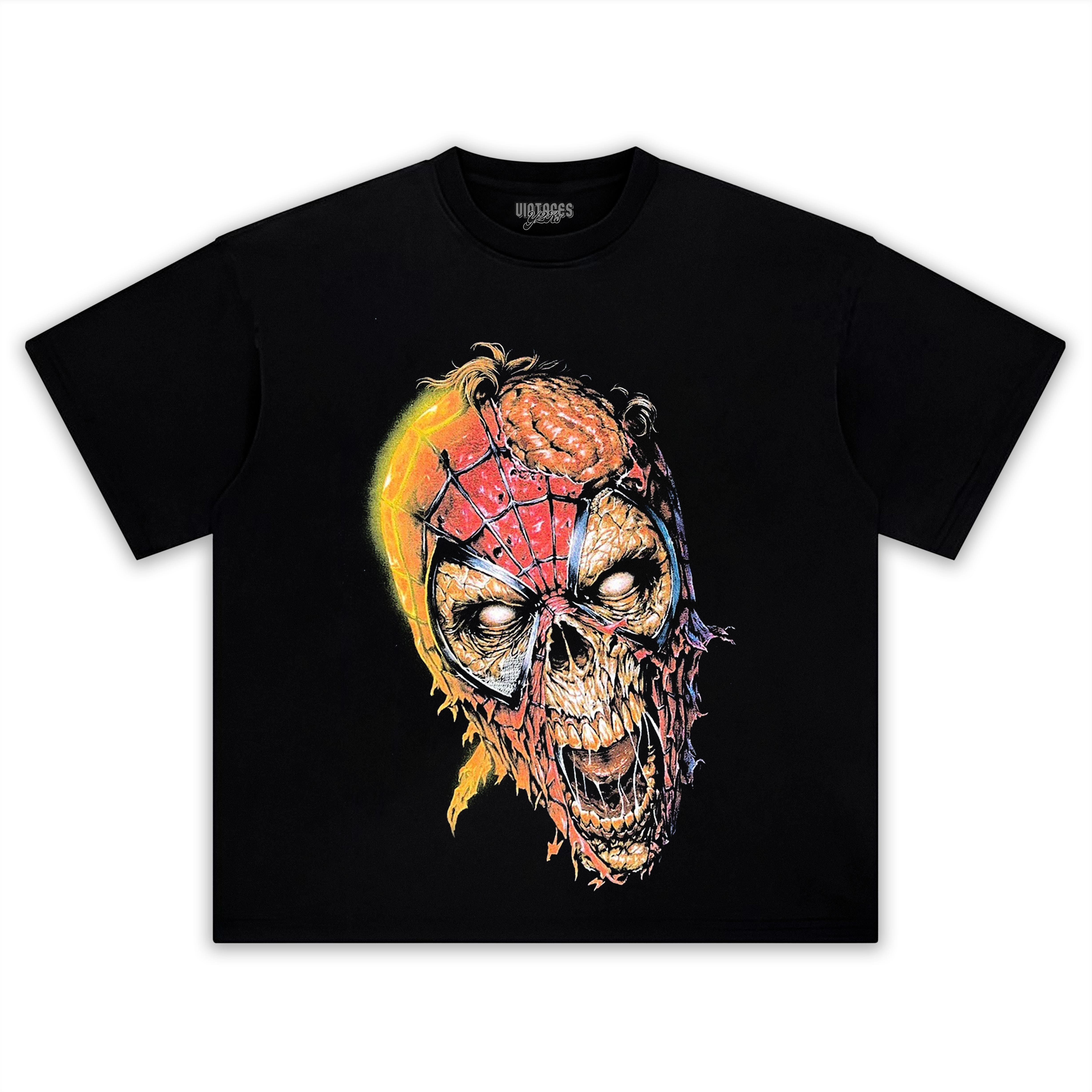 GOTHIC STYLE - SPIDER MAN TEE & LS & HOODIE