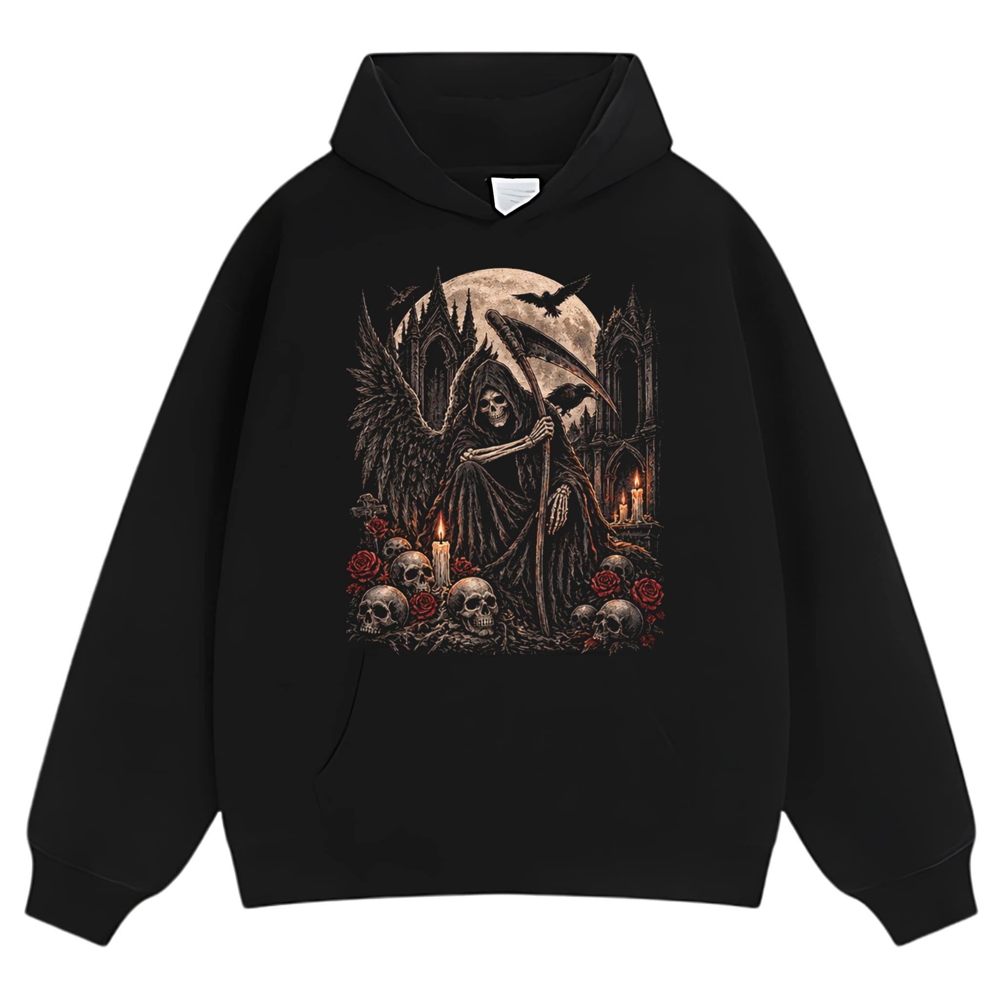 GRIM REAPER HALLOWEEN TANK TOP & TEE & LONG SLEEVE & LAYERED LS & HOODIE
