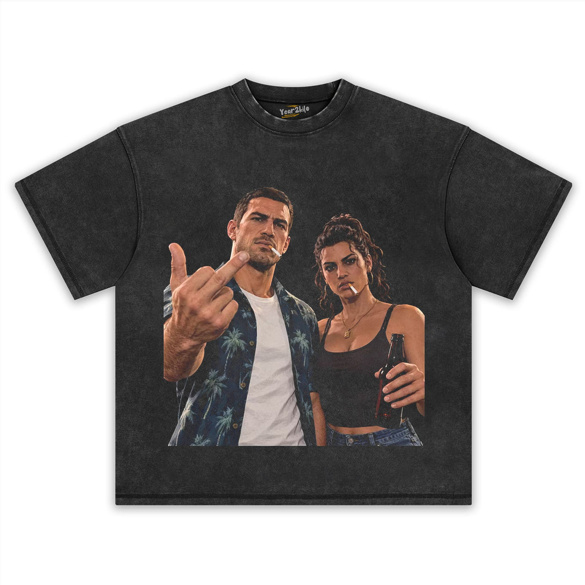 GTA VI & JASON DUVAL & LUCIA CAMINOS V3 TEE TANK TOP & TEE & LONG SLEEVE & LAYERED LS & HOODIE