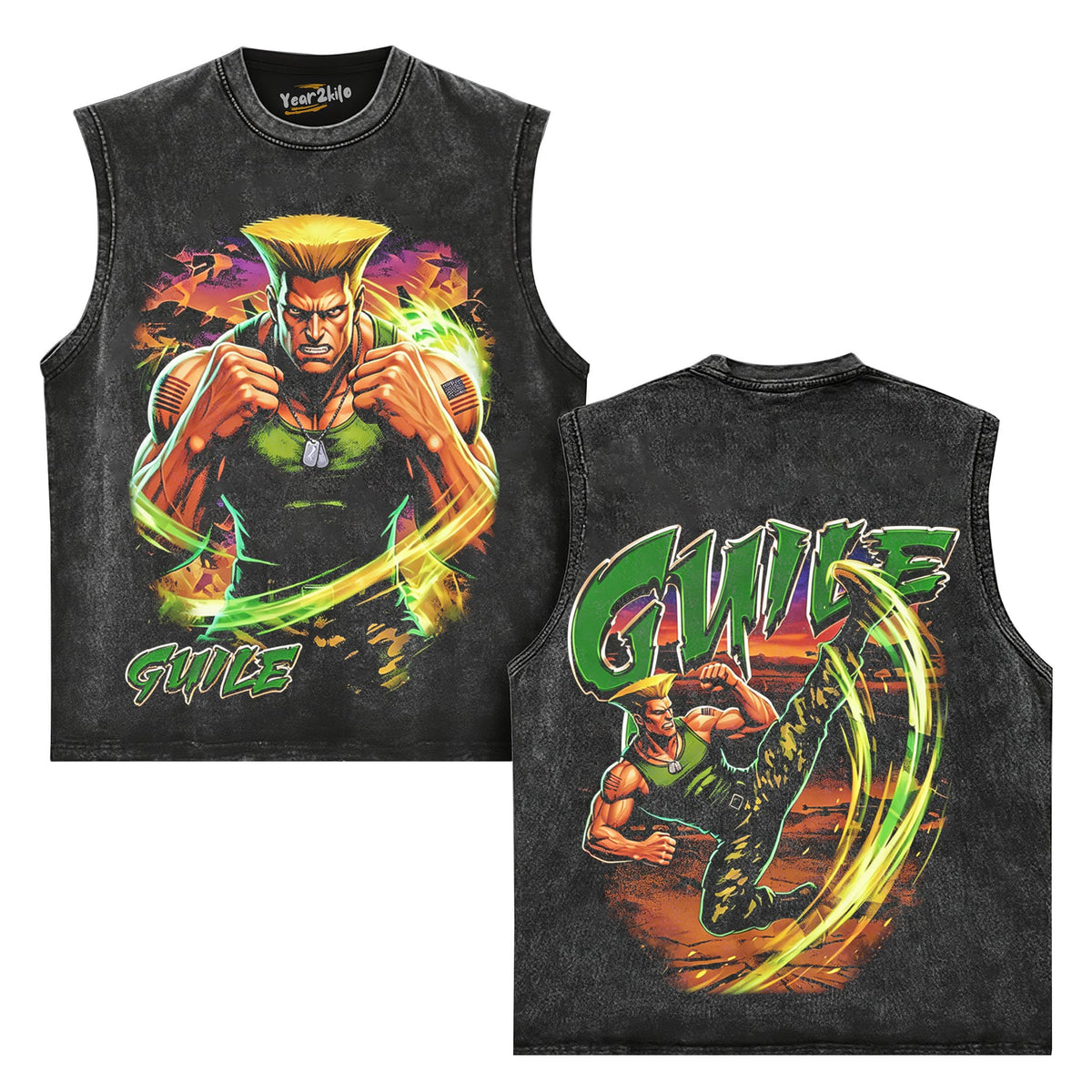 GUILE TANK TOP & TEE