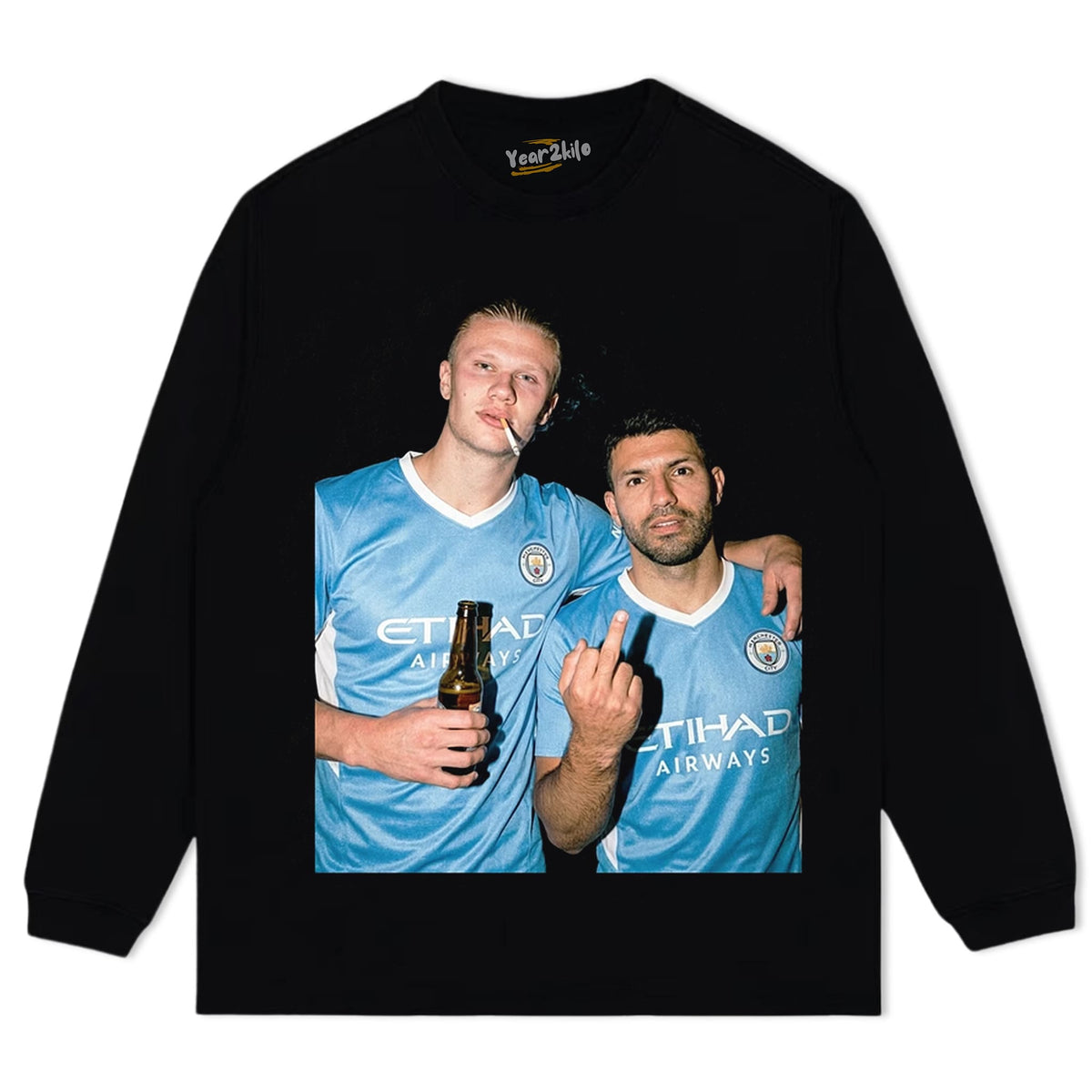 HAALAND & AGÜERO MCI SOCCER TANK TOP & TEE & LONG SLEEVE & LAYERED LS & HOODIE