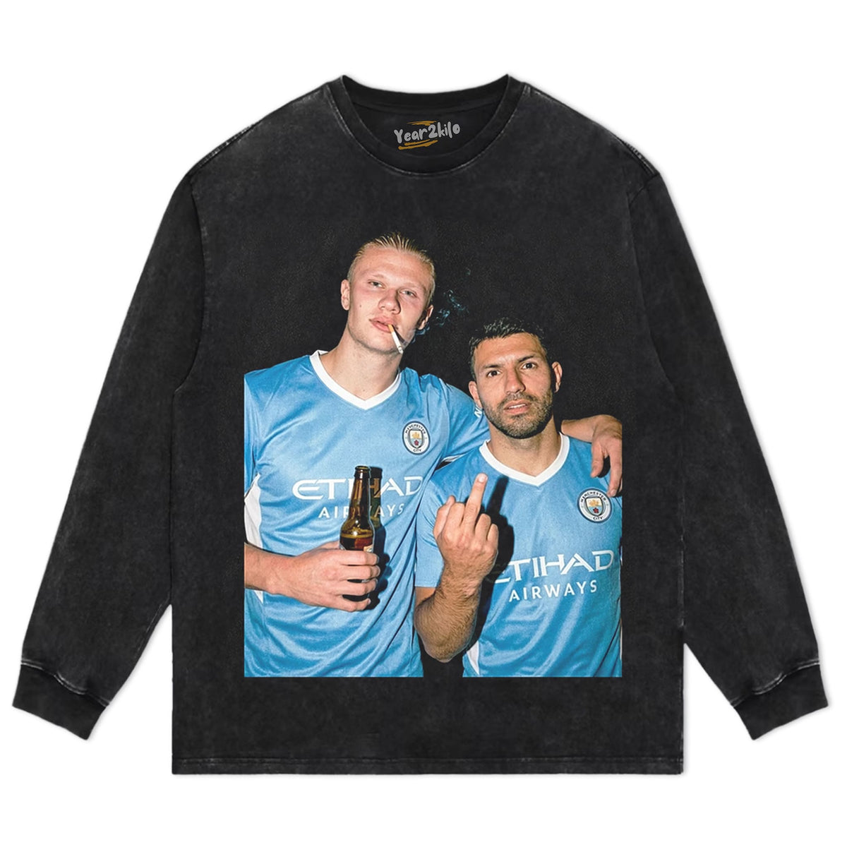 HAALAND & AGÜERO MCI SOCCER TANK TOP & TEE & LONG SLEEVE & LAYERED LS & HOODIE