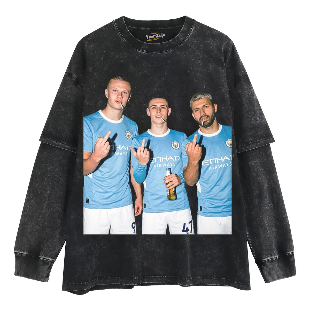 HAALAND & FODEN & AGÜERO MCI SOCCER V2 TANK TOP & TEE & LONG SLEEVE & LAYERED LS & HOODIE
