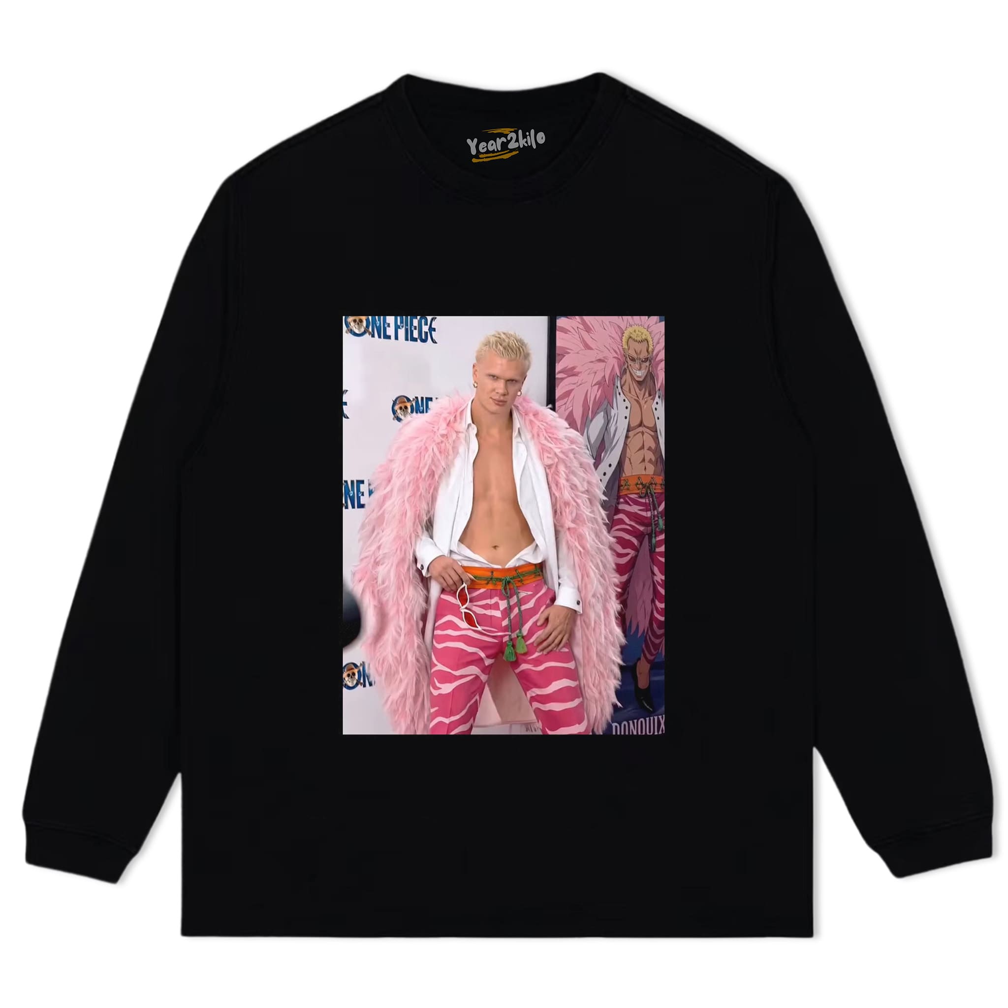HAALAND × DOFLAMINGO ONE PIECE GRAPHIC TANK TOP & TEE & LONG SLEEVE & LAYERED LS & HOODIE