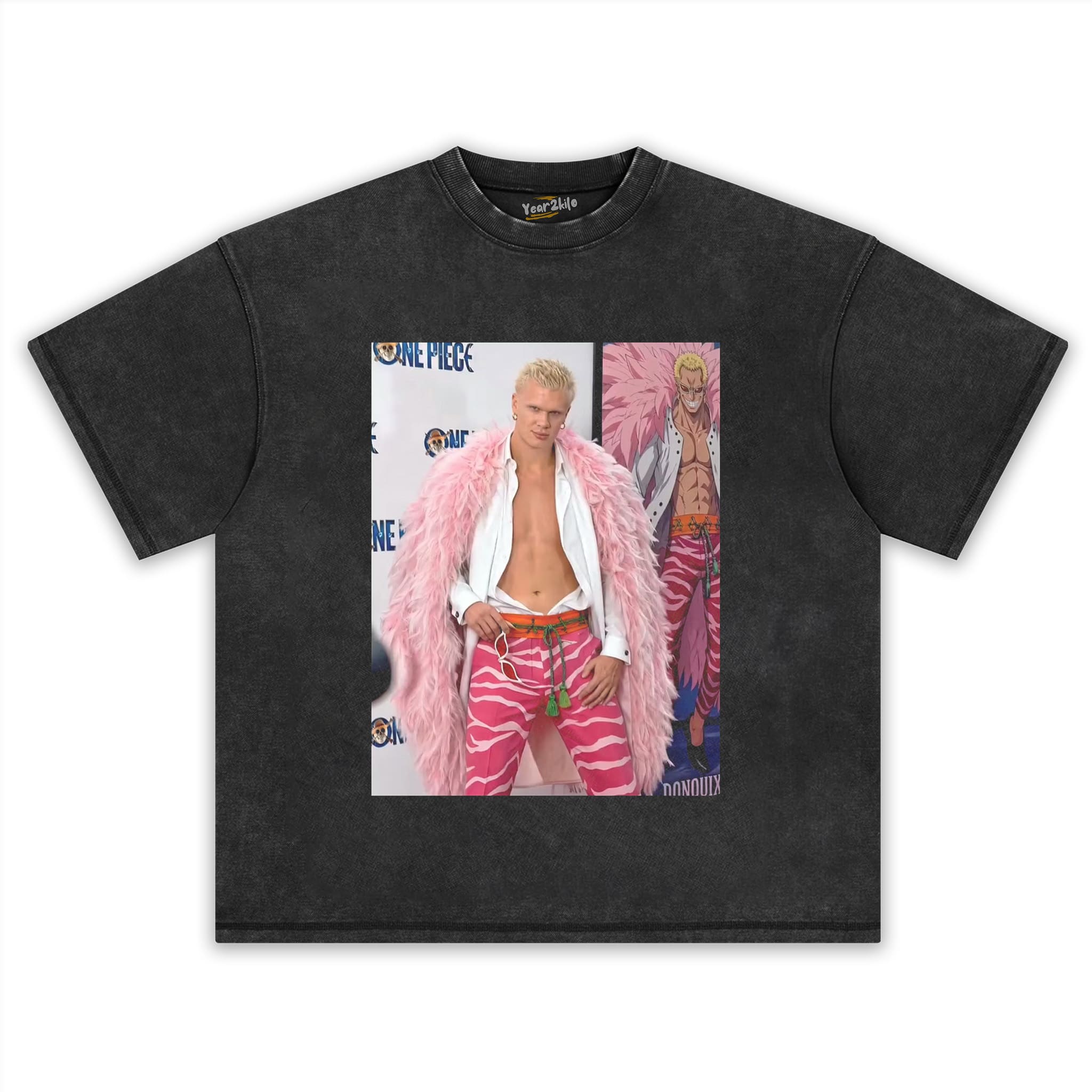 HAALAND × DOFLAMINGO ONE PIECE GRAPHIC TANK TOP & TEE & LONG SLEEVE & LAYERED LS & HOODIE