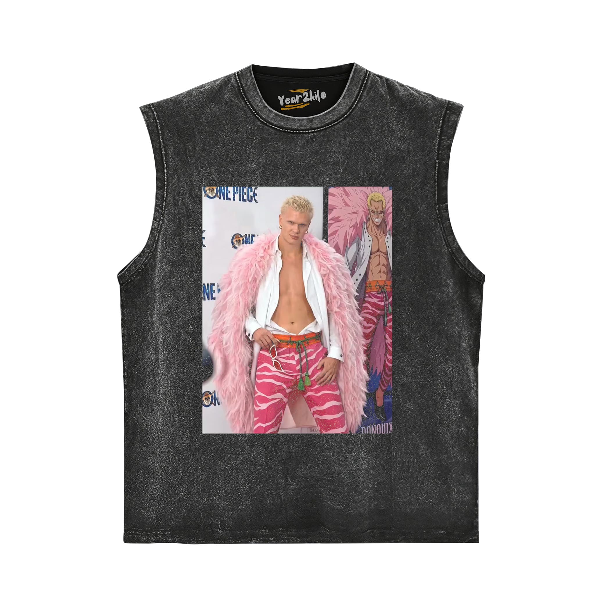 HAALAND × DOFLAMINGO ONE PIECE GRAPHIC TANK TOP & TEE & LONG SLEEVE & LAYERED LS & HOODIE