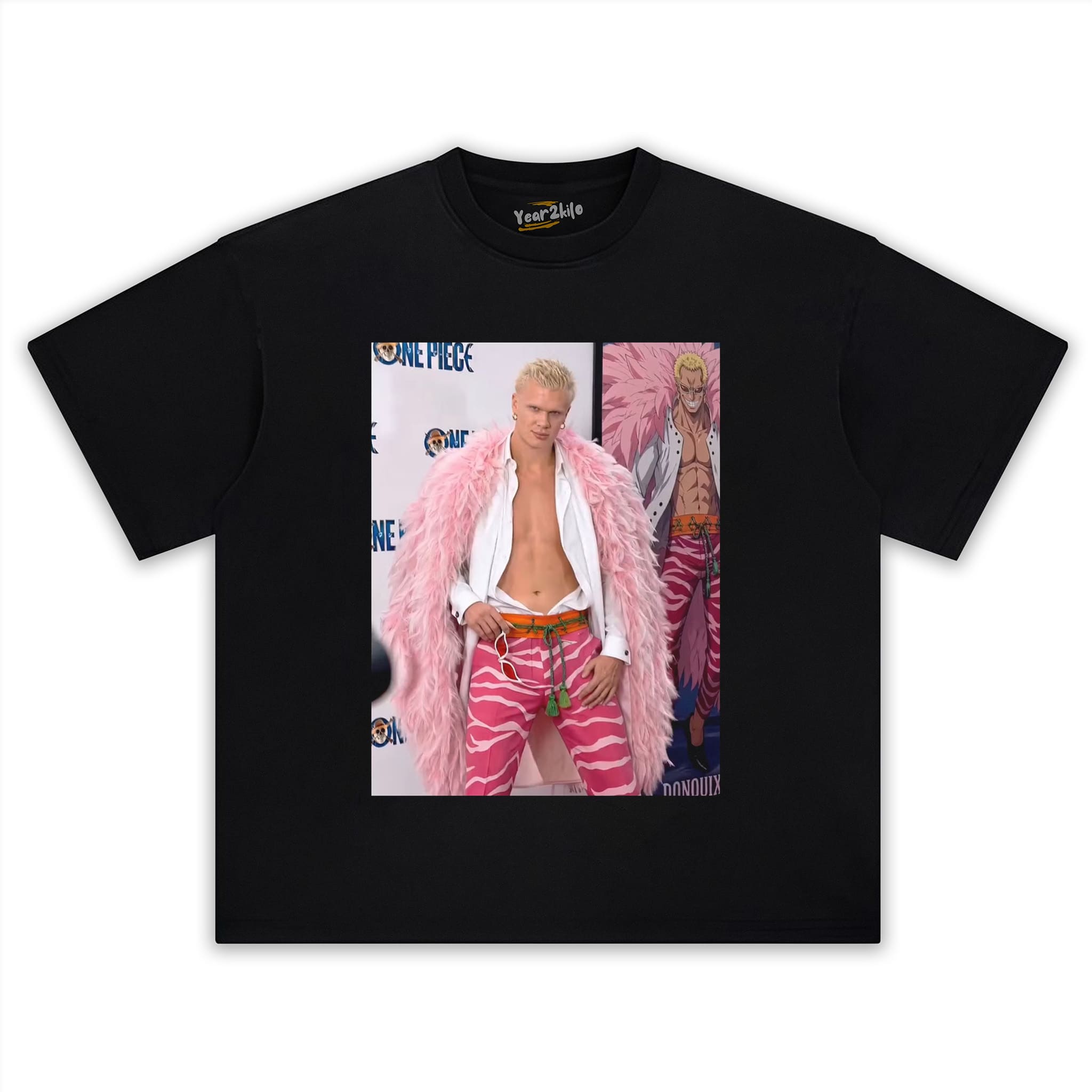 HAALAND × DOFLAMINGO ONE PIECE GRAPHIC TANK TOP & TEE & LONG SLEEVE & LAYERED LS & HOODIE