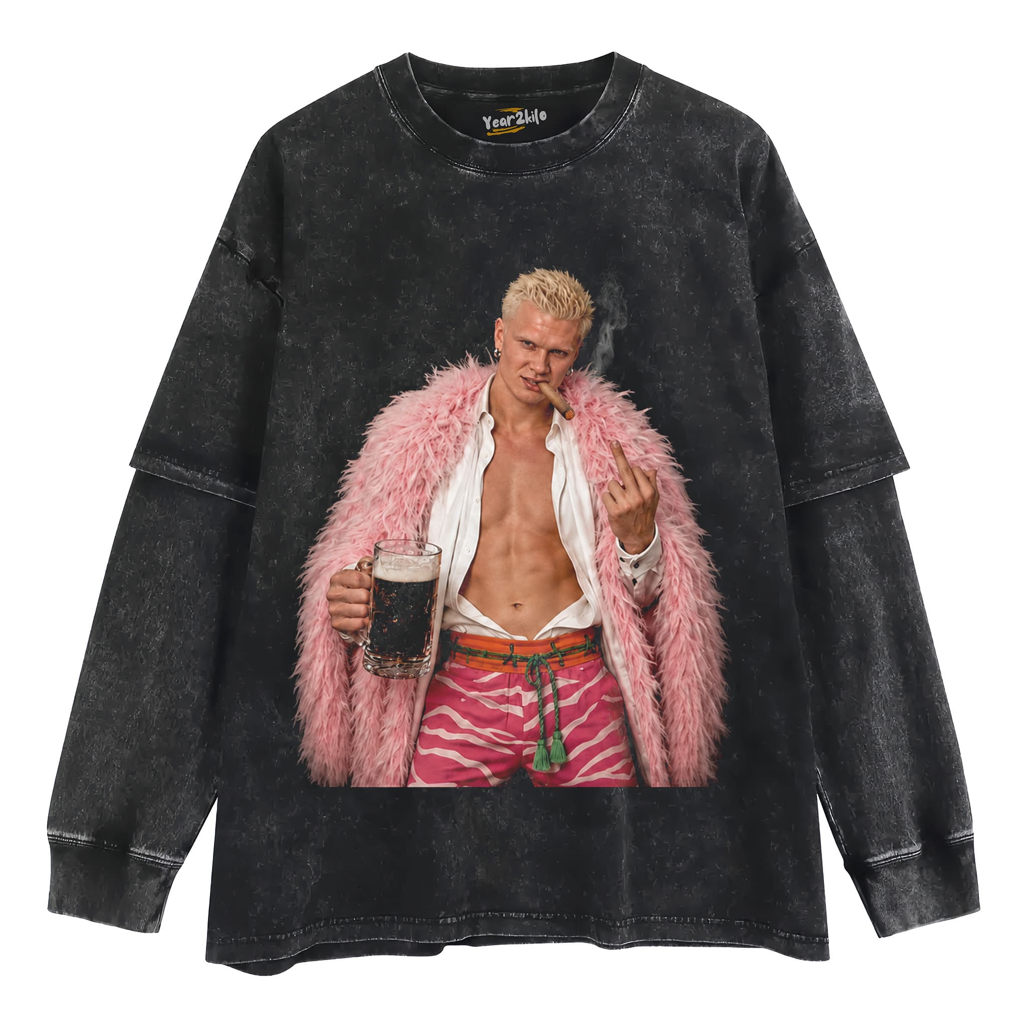 HAALAND × DOFLAMINGO ONE PIECE GRAPHIC V1 TANK TOP & TEE & LONG SLEEVE & LAYERED LS & HOODIE
