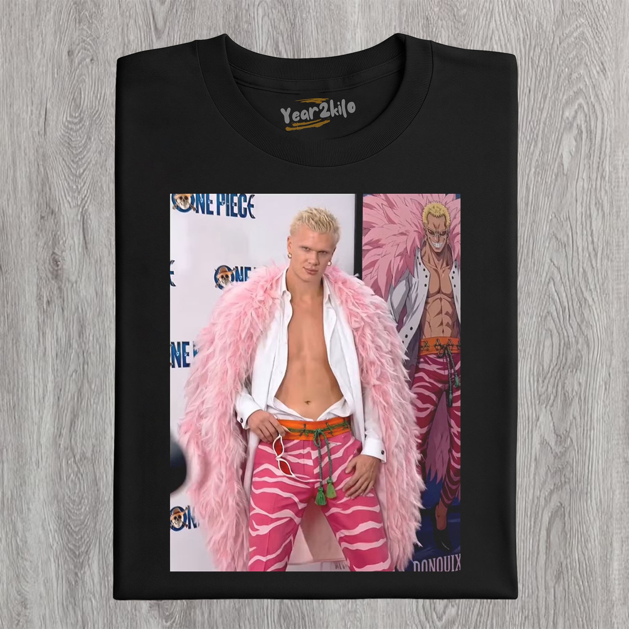 HAALAND × DOFLAMINGO ONE PIECE GRAPHIC TANK TOP & TEE & LONG SLEEVE & LAYERED LS & HOODIE
