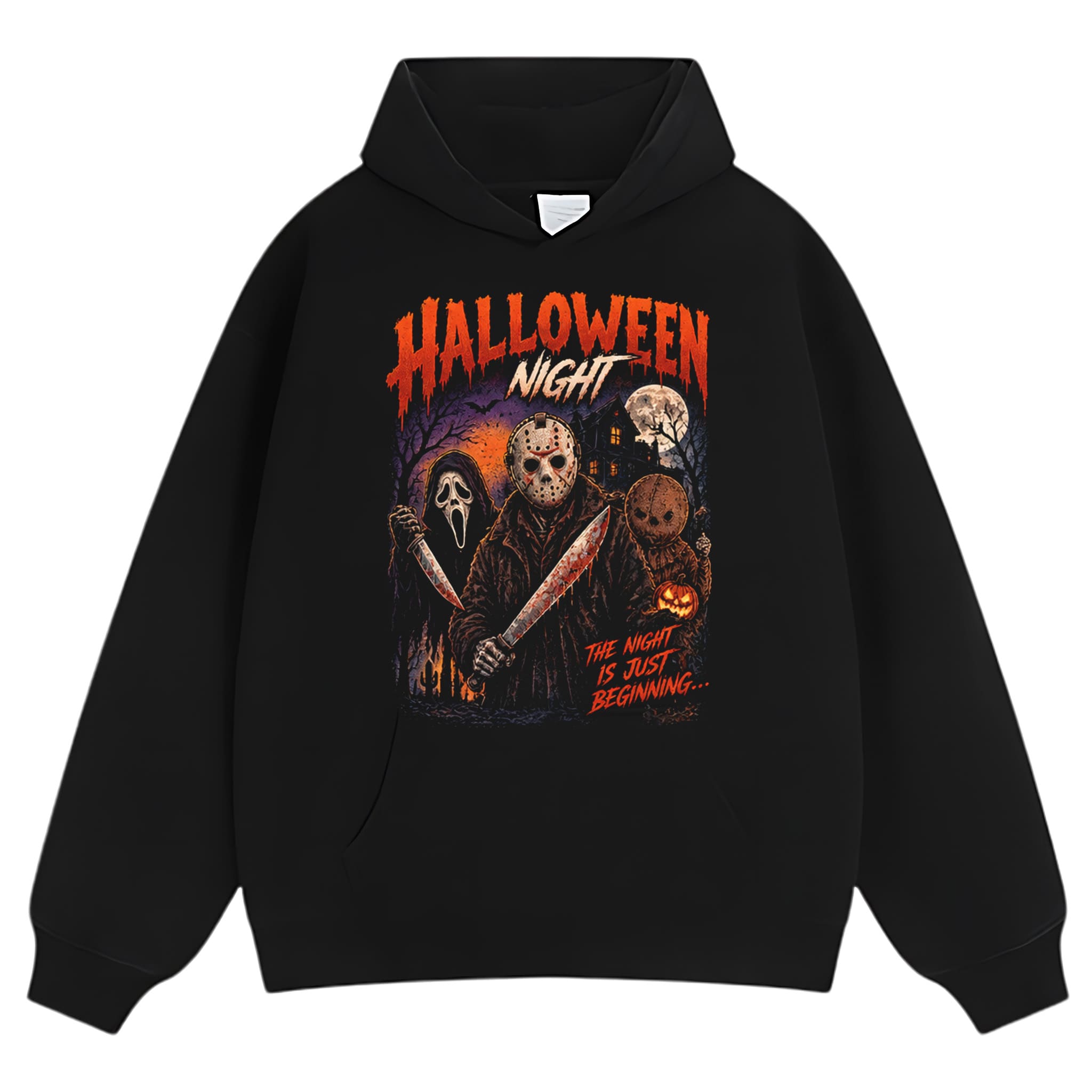 HALLOWEEN NIGHT TANK TOP & TEE & LONG SLEEVE & LAYERED LS & HOODIE