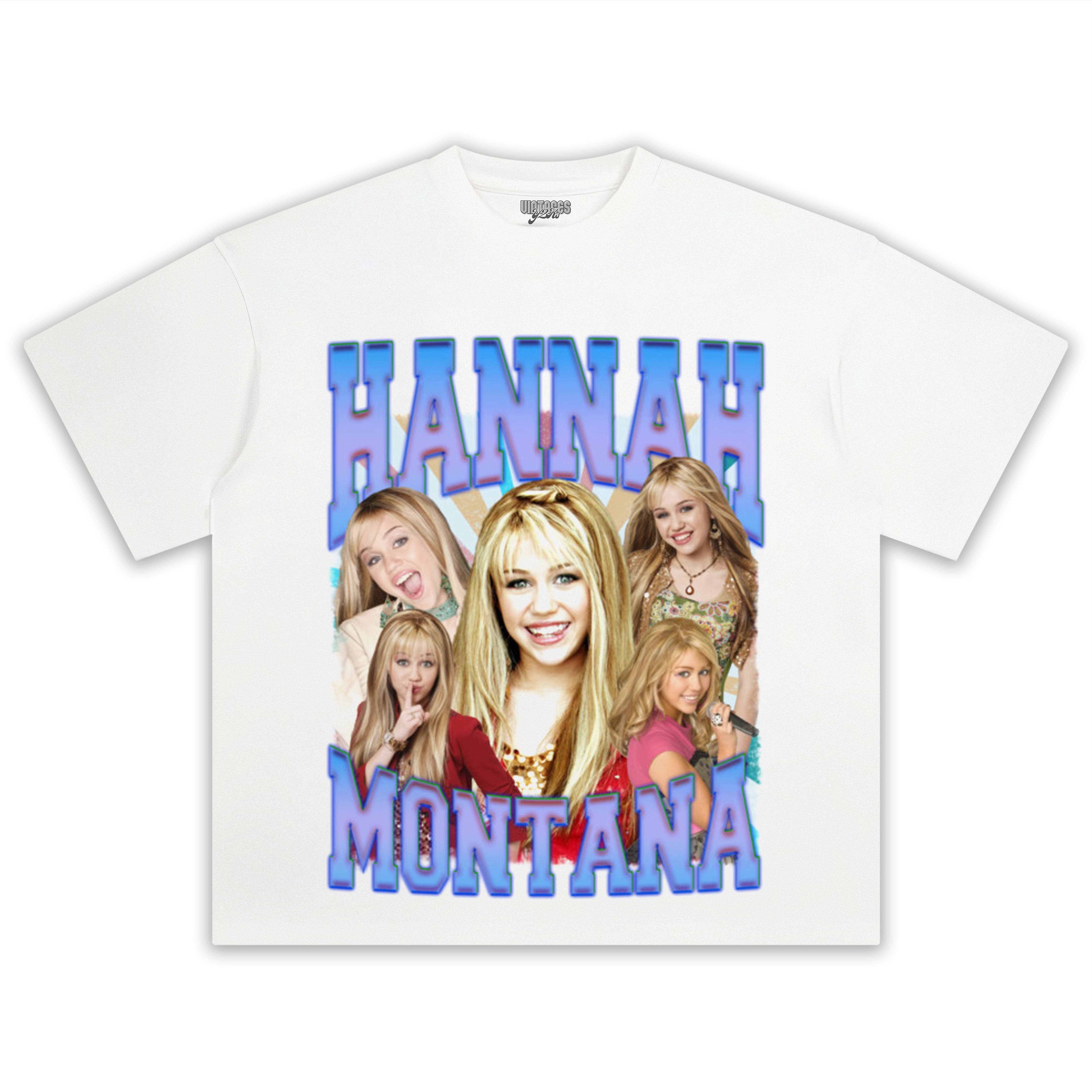 HANNAH MONTANA - VINTAGE 90S RETRO STYLE TEE & LS & HOODIE