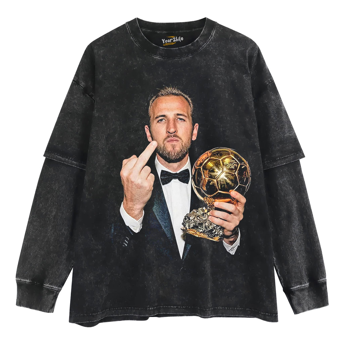 HARRY KANE BALLON D'OR 2026 V6 TANK TOP & TEE & LONG SLEEVE & LAYERED LS & HOODIE