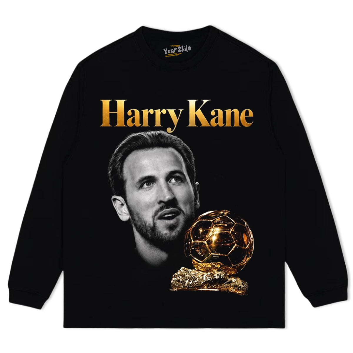 HARRY KANE BALLON D'OR V3 TANK TOP & TEE & LONG SLEEVE & LAYERED LS & HOODIE