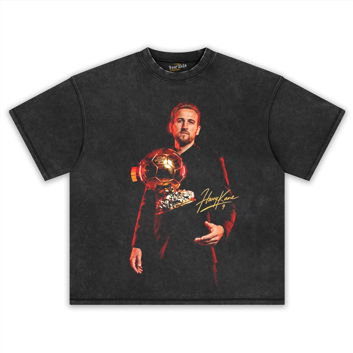 HARRY KANE BALLON D'OR V4 TANK TOP & TEE & LONG SLEEVE & LAYERED LS & HOODIE