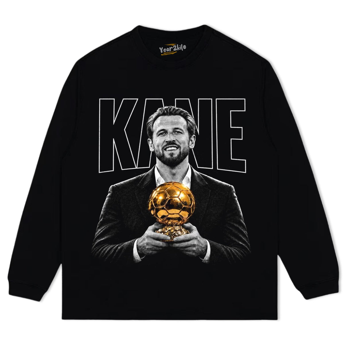 HARRY KANE BALLON D'OR V5 TANK TOP & TEE & LONG SLEEVE & LAYERED LS & HOODIE