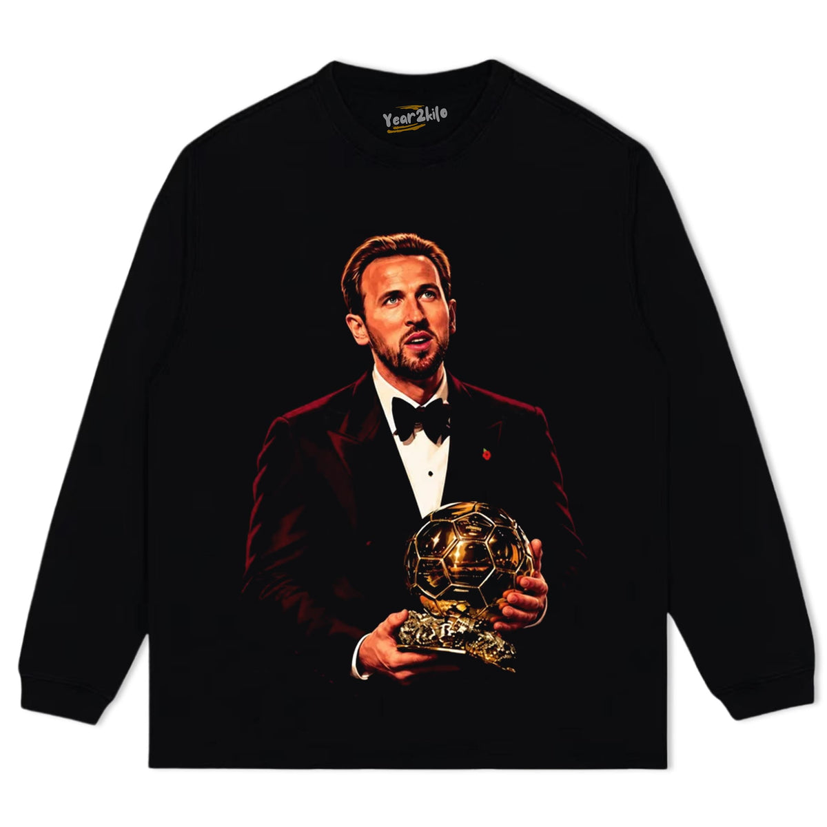 HARRY KANE BALLON D'OR V6 TANK TOP & TEE & LONG SLEEVE & LAYERED LS & HOODIE