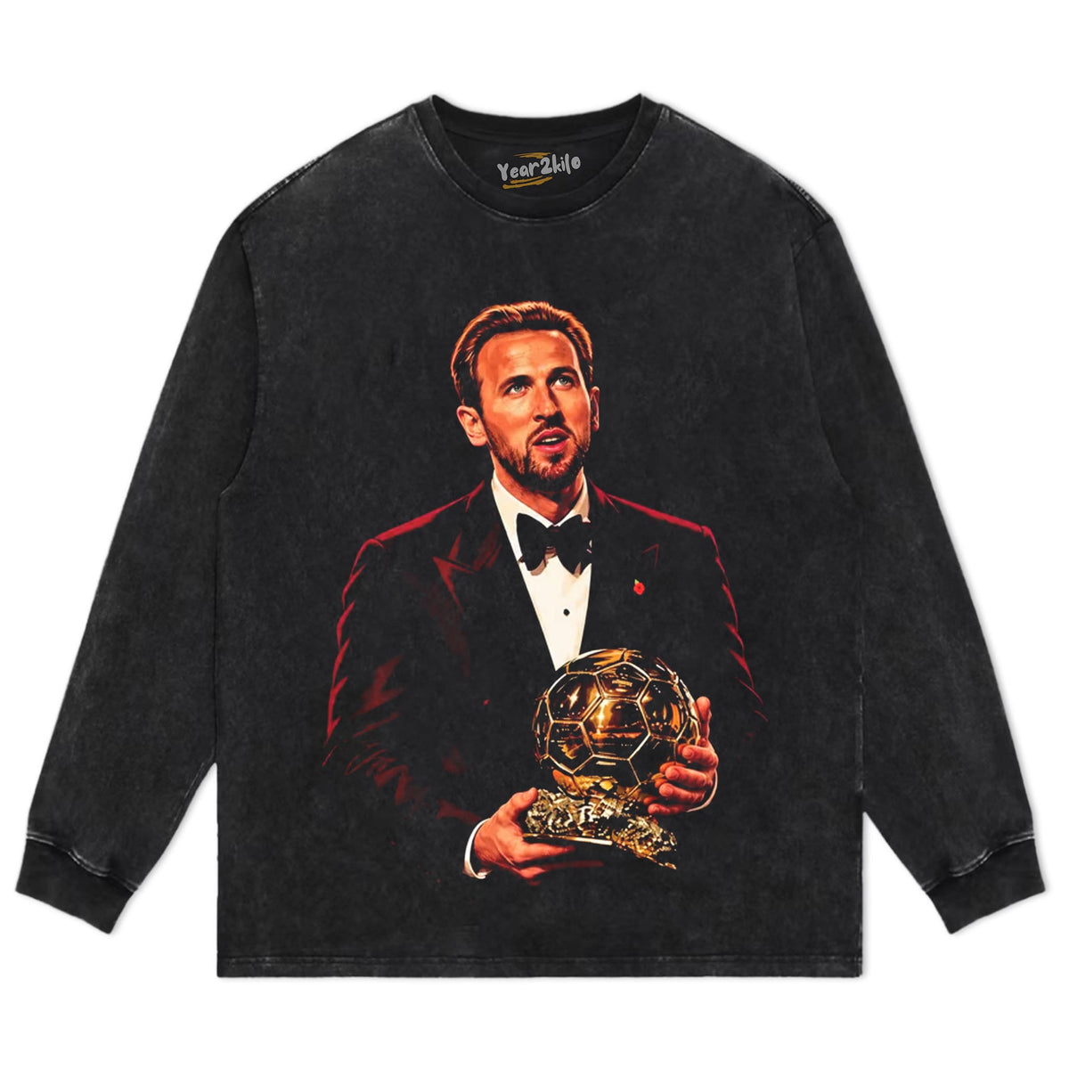 HARRY KANE BALLON D'OR V6 TANK TOP & TEE & LONG SLEEVE & LAYERED LS & HOODIE