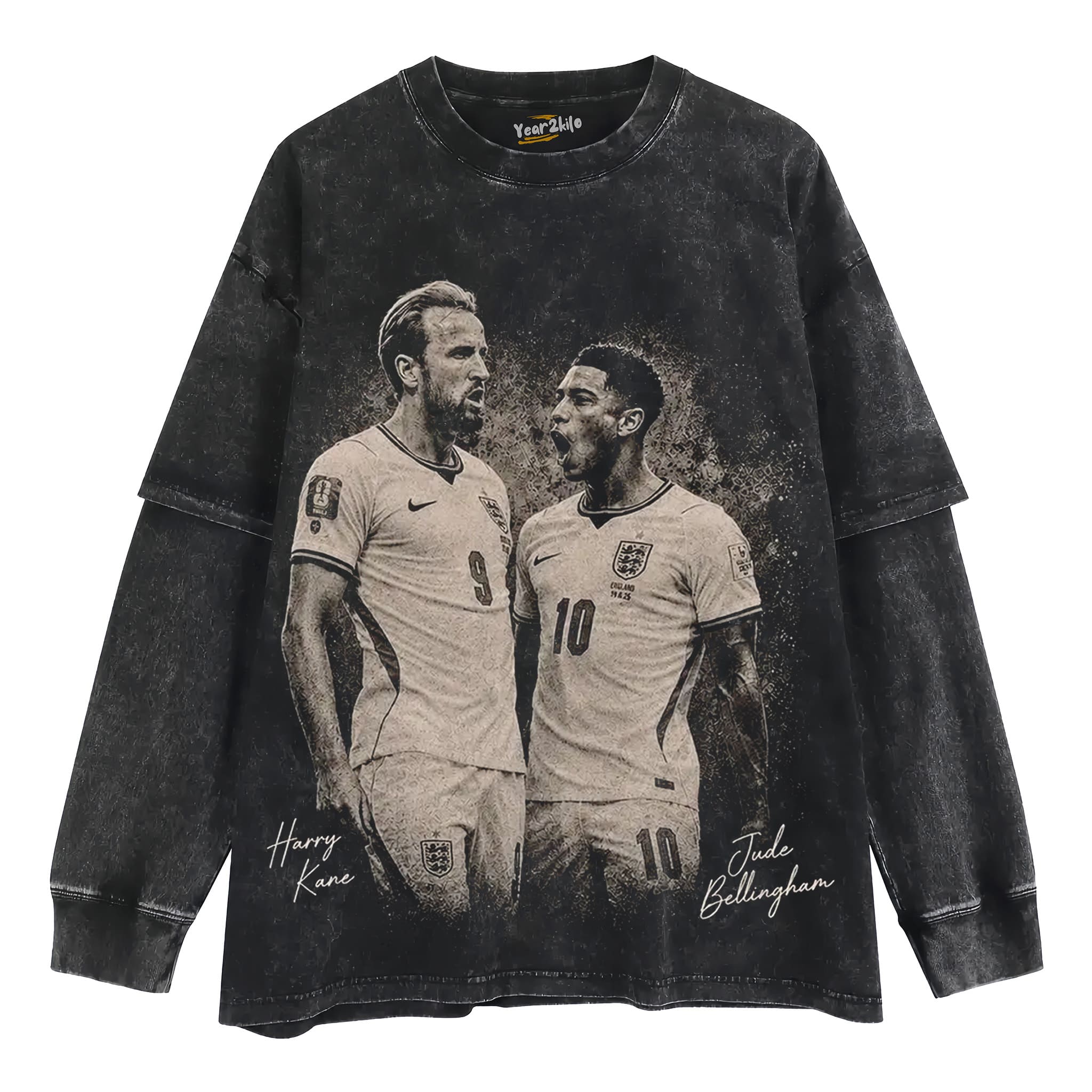 HARRY KANE & JUDE BELLINGHAM V3 TANK TOP & TEE & LONG SLEEVE & LAYERED LS & HOODIE