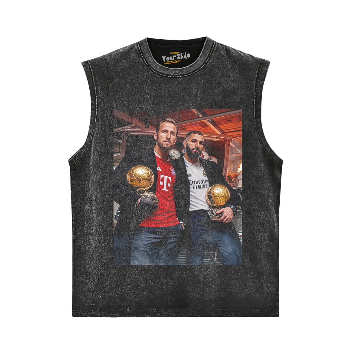 HARRY KANE & KARIM BENZEMA TANK TOP & TEE & LONG SLEEVE & LAYERED LS & HOODIE