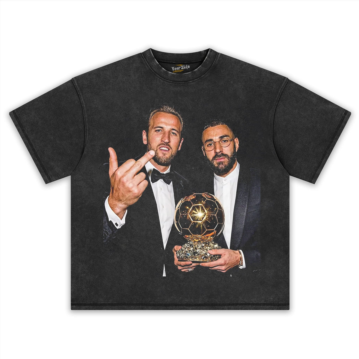 HARRY KANE & KARIM BENZEMA V2 TANK TOP & TEE & LONG SLEEVE & LAYERED LS & HOODIE