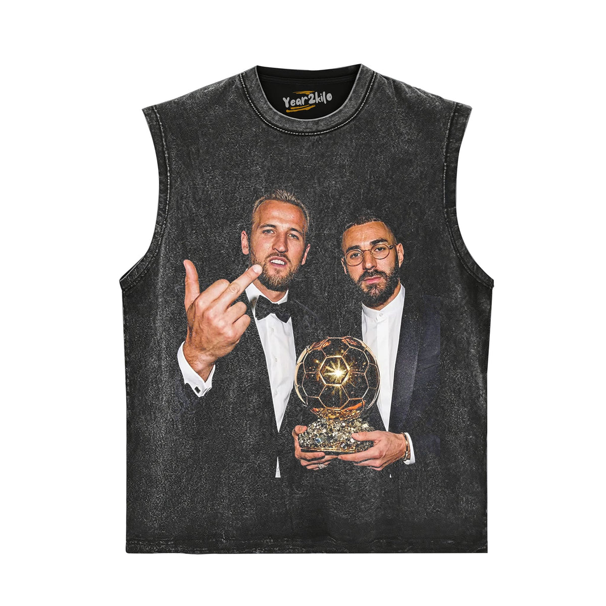 HARRY KANE & KARIM BENZEMA V2 TANK TOP & TEE & LONG SLEEVE & LAYERED LS & HOODIE