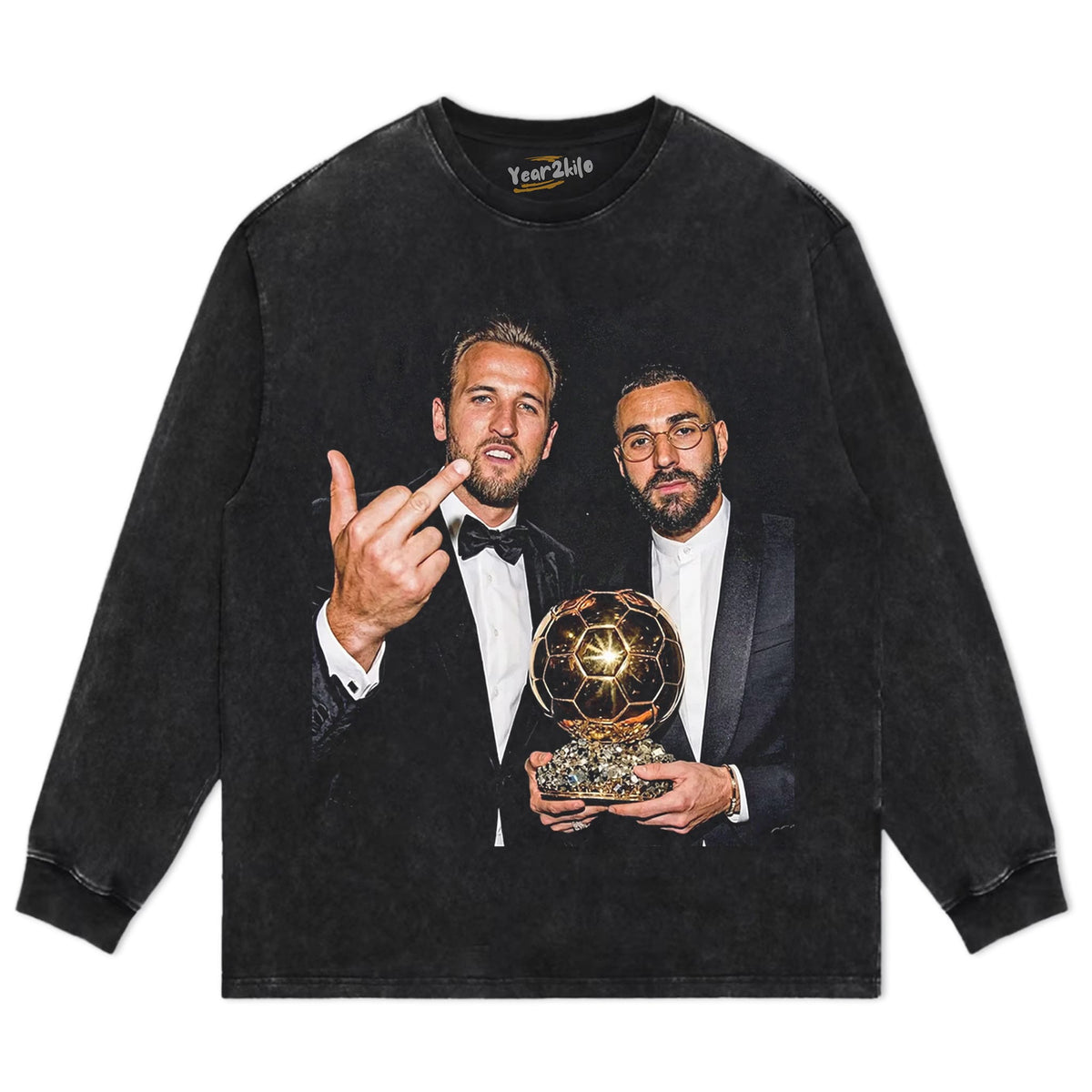 HARRY KANE & KARIM BENZEMA V2 TANK TOP & TEE & LONG SLEEVE & LAYERED LS & HOODIE