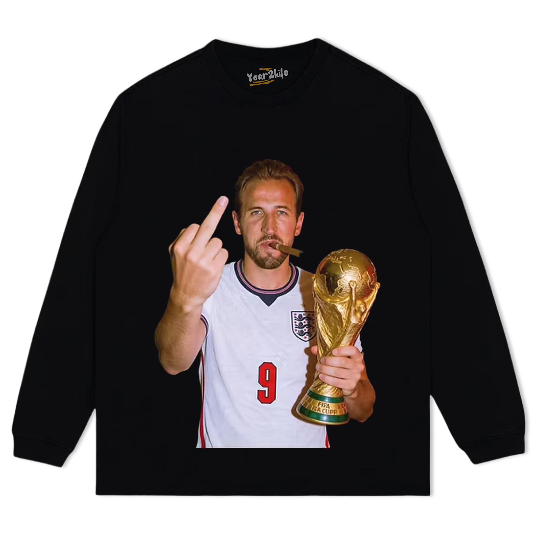 HARRY KANE ENGLAND TANK TOP & TEE & LONG SLEEVE & LAYERED LS & HOODIE