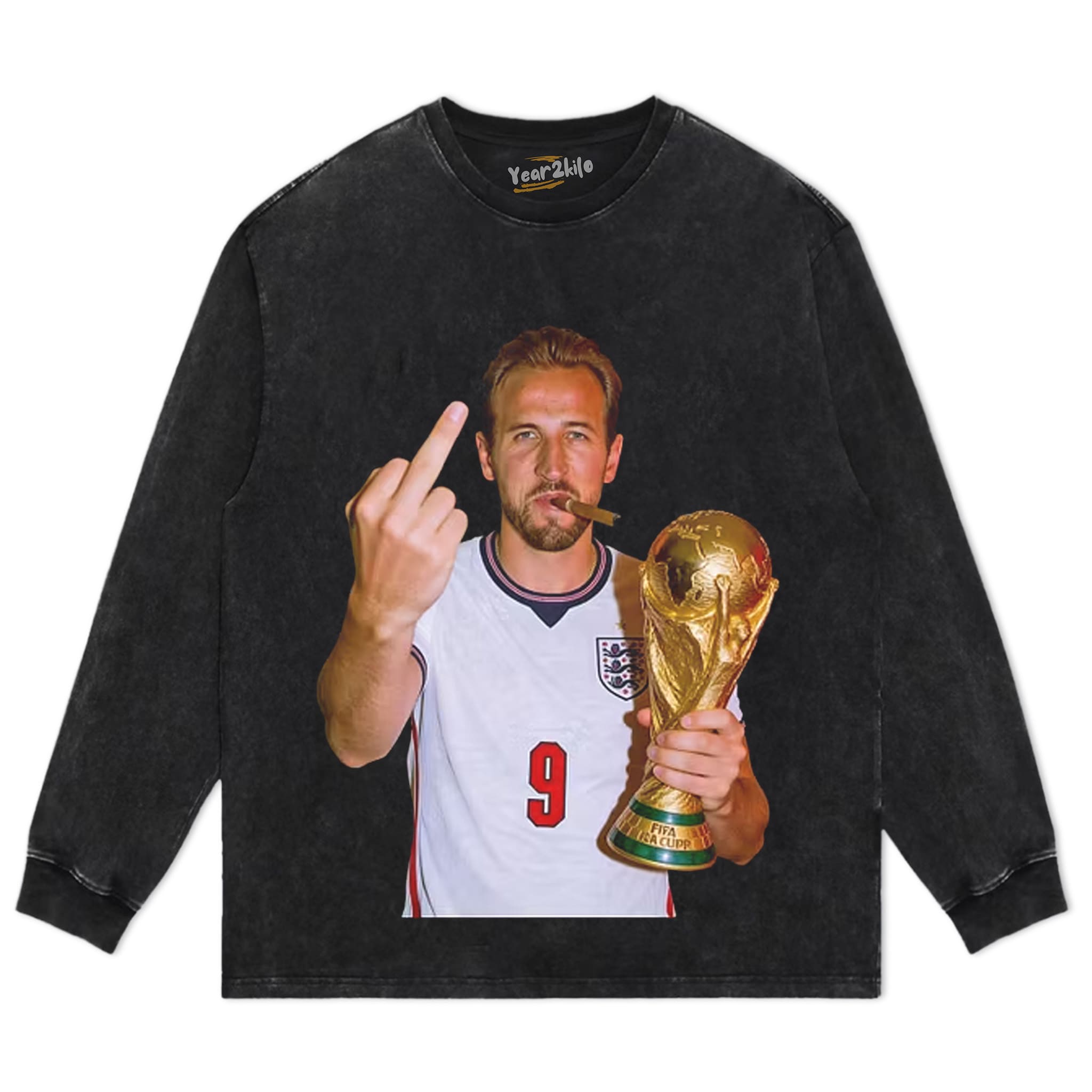 HARRY KANE ENGLAND TANK TOP & TEE & LONG SLEEVE & LAYERED LS & HOODIE
