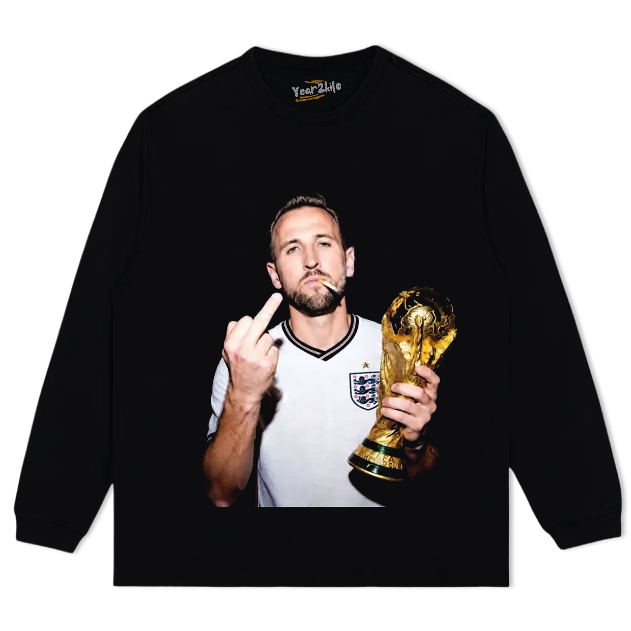 HARRY KANE ENGLAND V1 TANK TOP & TEE & LONG SLEEVE & LAYERED LS & HOODIE