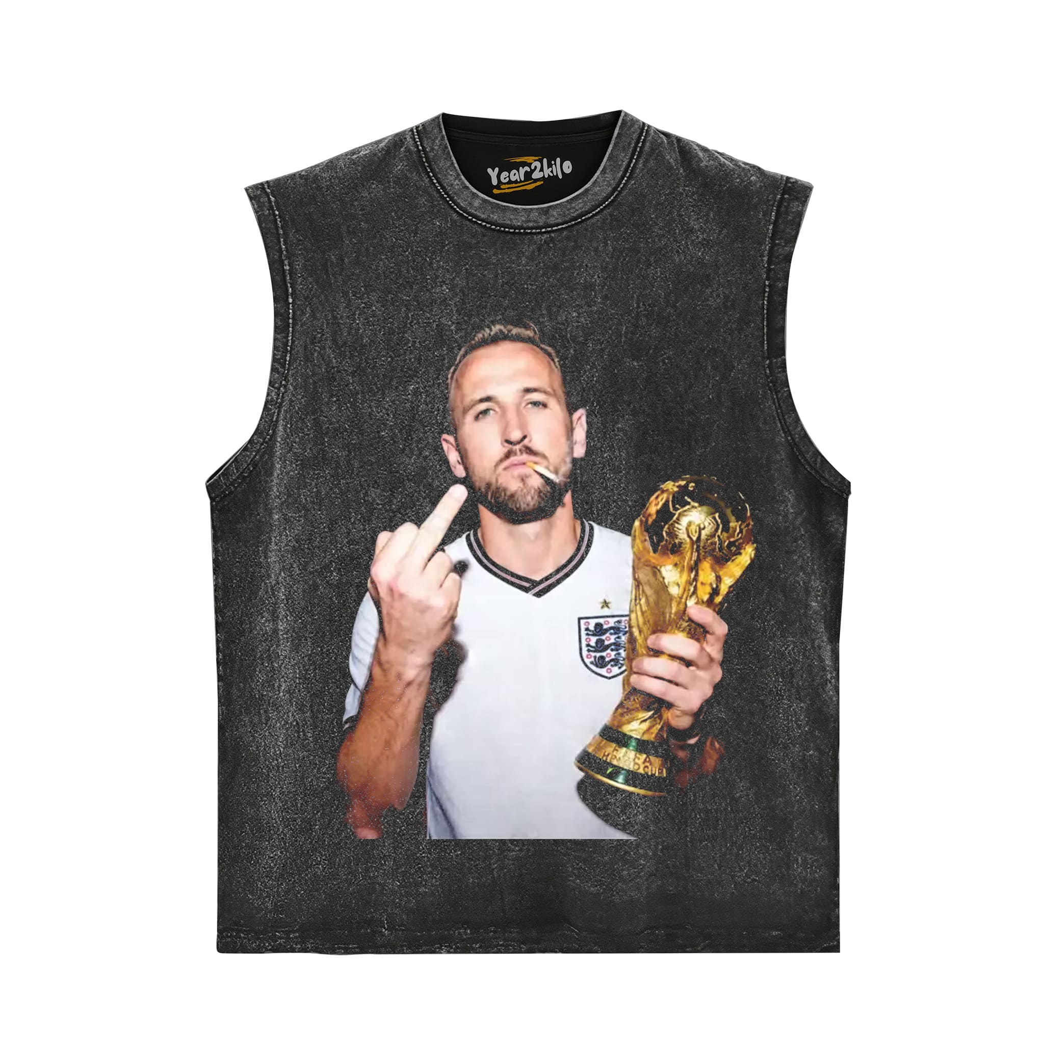 HARRY KANE ENGLAND V1 TANK TOP & TEE & LONG SLEEVE & LAYERED LS & HOODIE