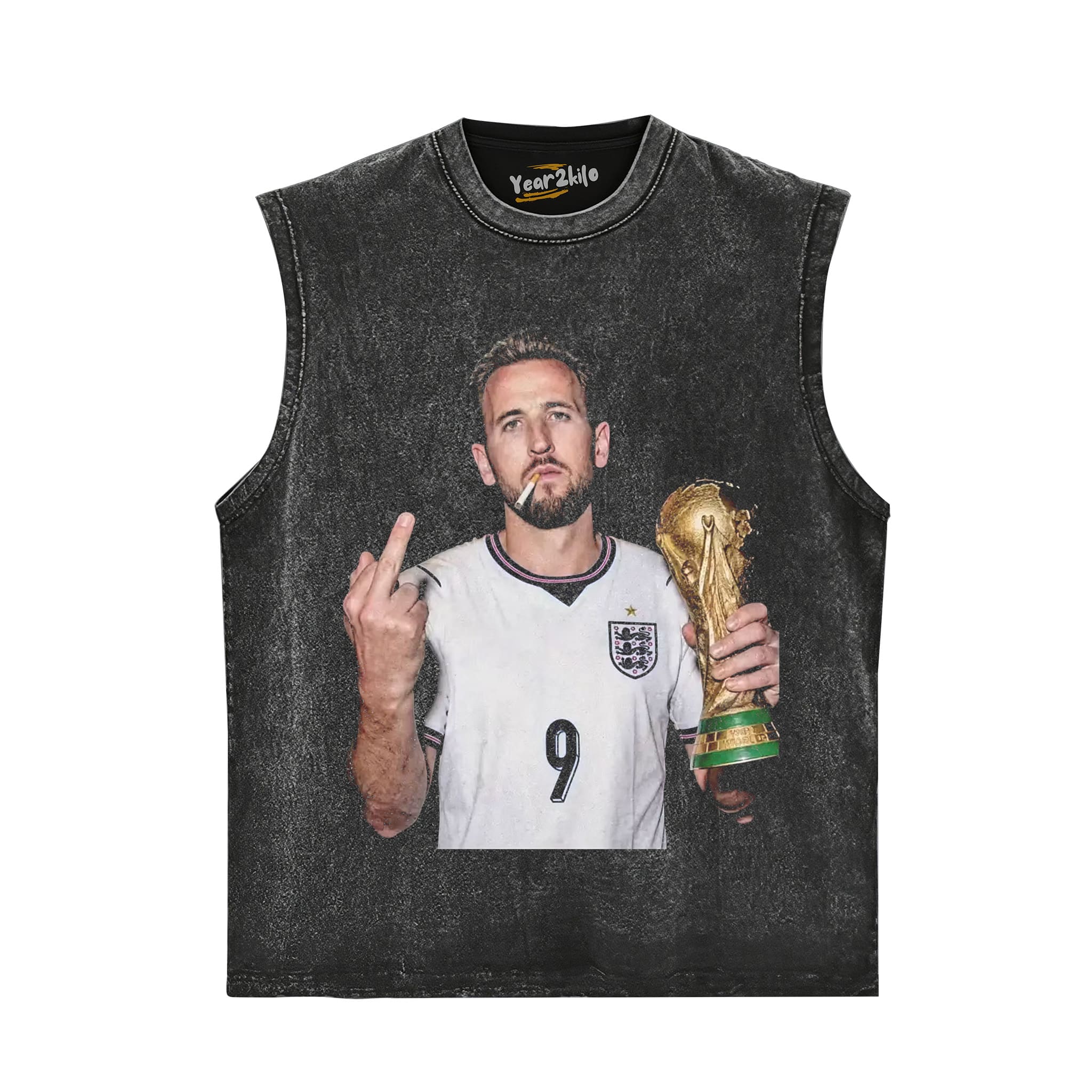 HARRY KANE ENGLAND V2 TANK TOP & TEE & LONG SLEEVE & LAYERED LS & HOODIE