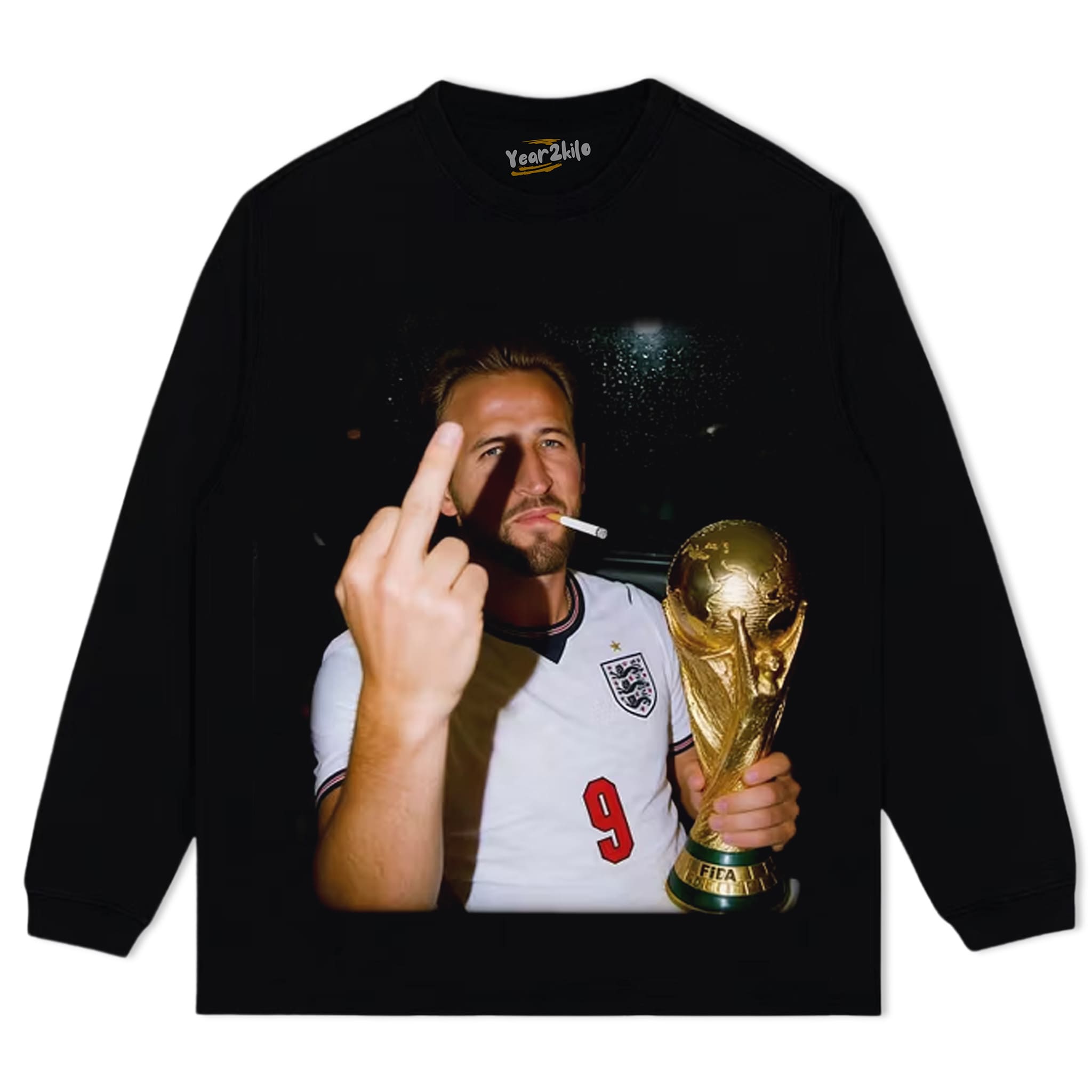 HARRY KANE ENGLAND V2 TANK TOP & TEE & LONG SLEEVE & LAYERED LS & HOODIE-2