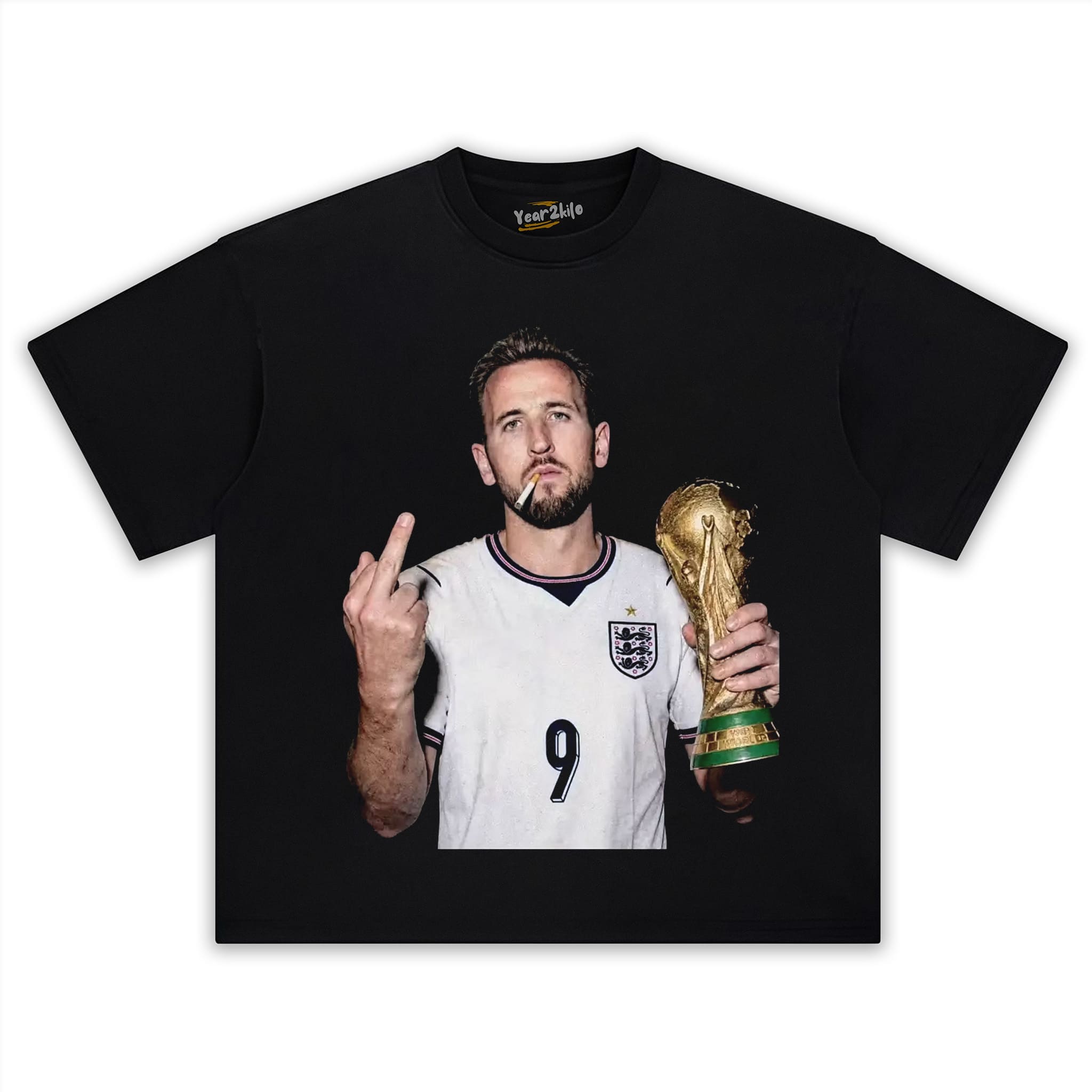 HARRY KANE ENGLAND V2 TANK TOP & TEE & LONG SLEEVE & LAYERED LS & HOODIE