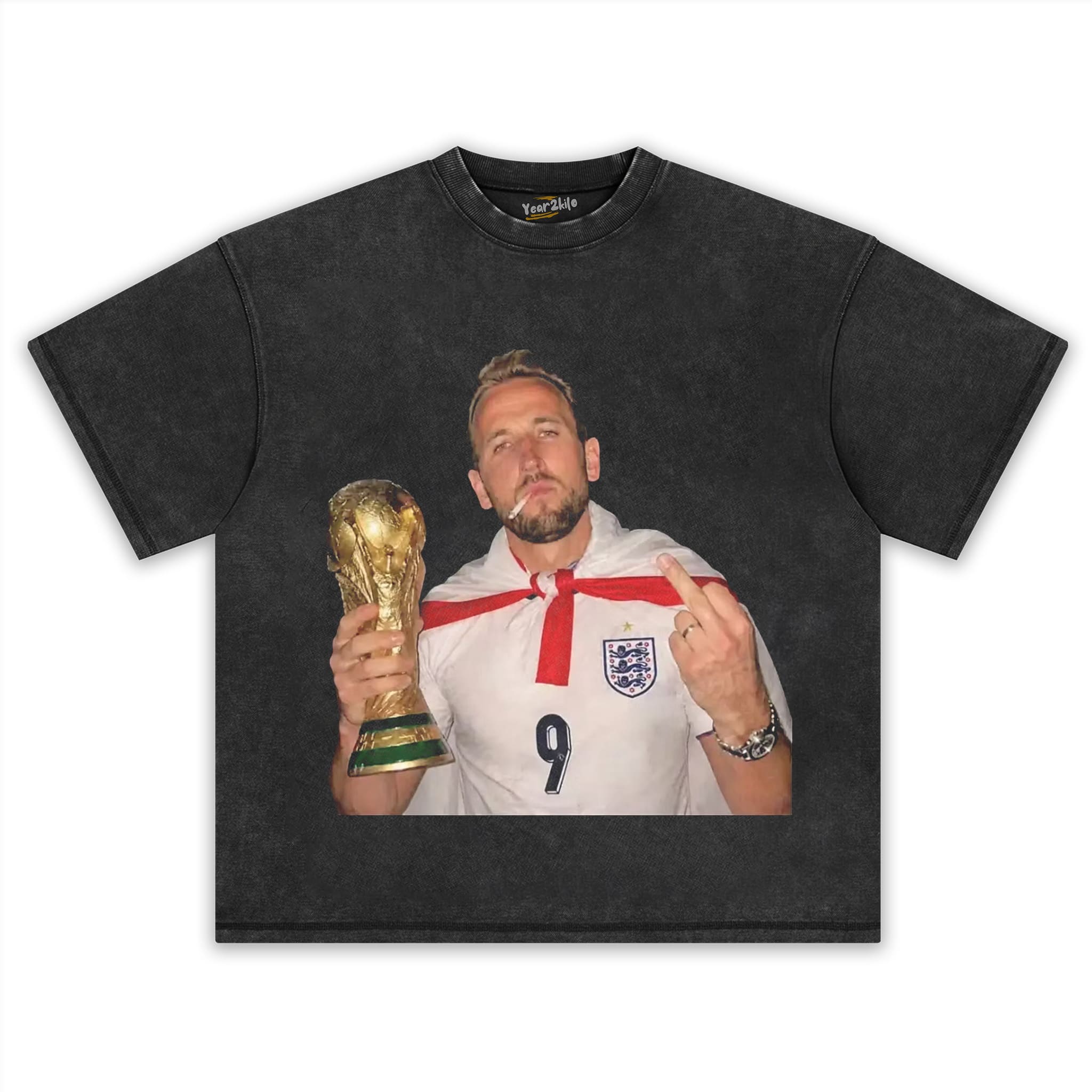 HARRY KANE ENGLAND V3 TANK TOP & TEE & LONG SLEEVE & LAYERED LS & HOODIE