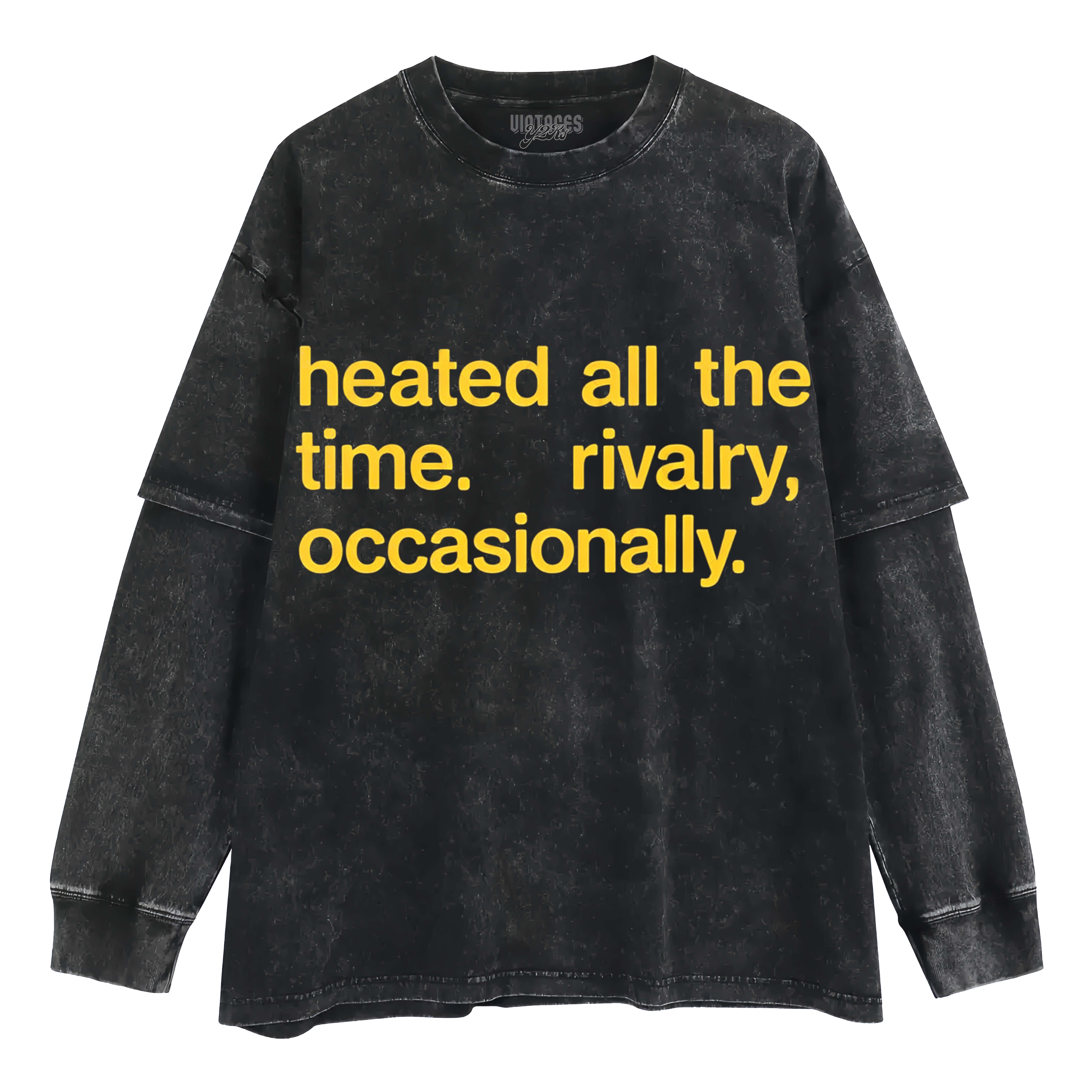 HARRY STYLES - HEATED ALL THE TIME RIVALRY OCCASIONALLY LAYERED LONG SLEEVE
