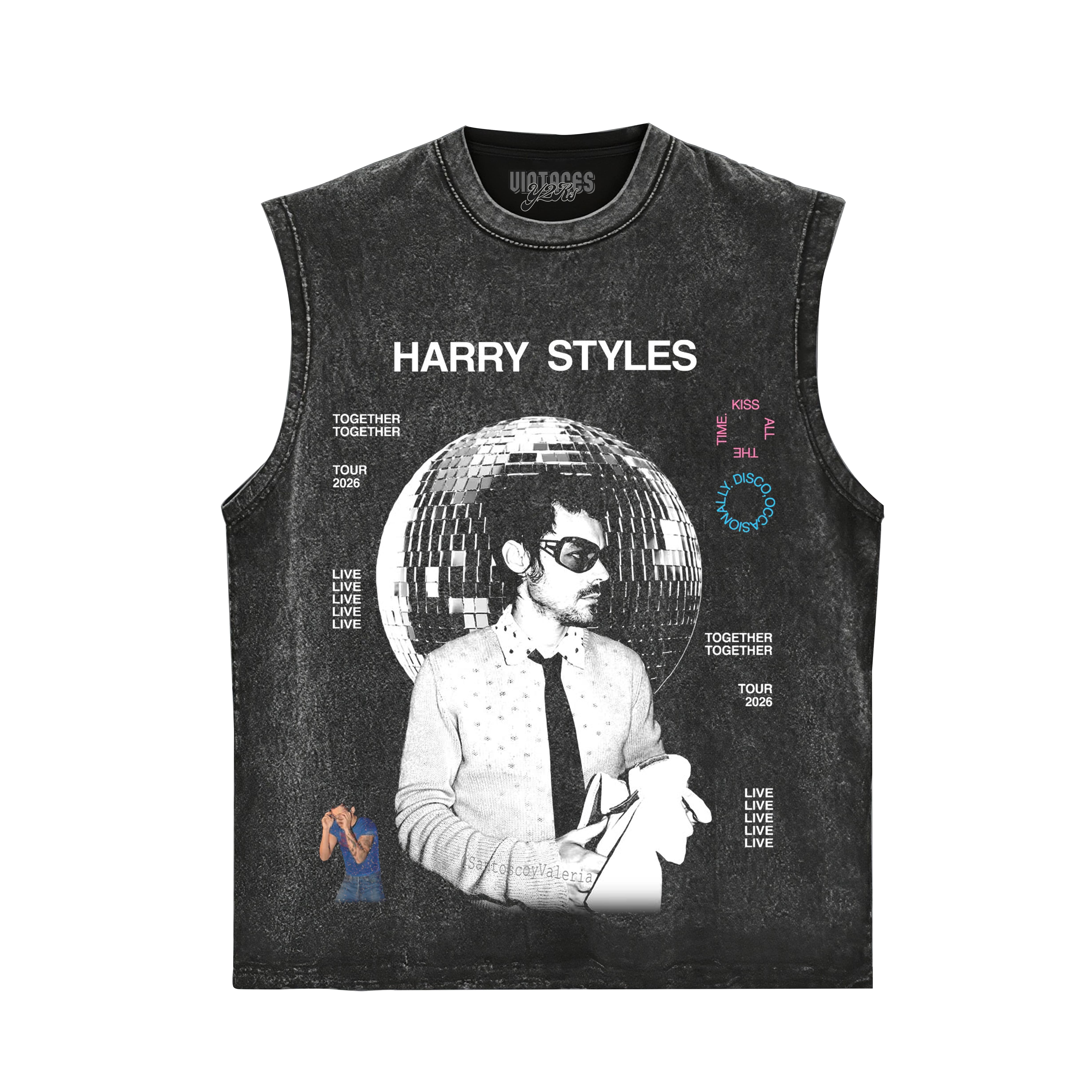 HARRY STYLES - KISS ALL THE TIME 2 TANK TOP