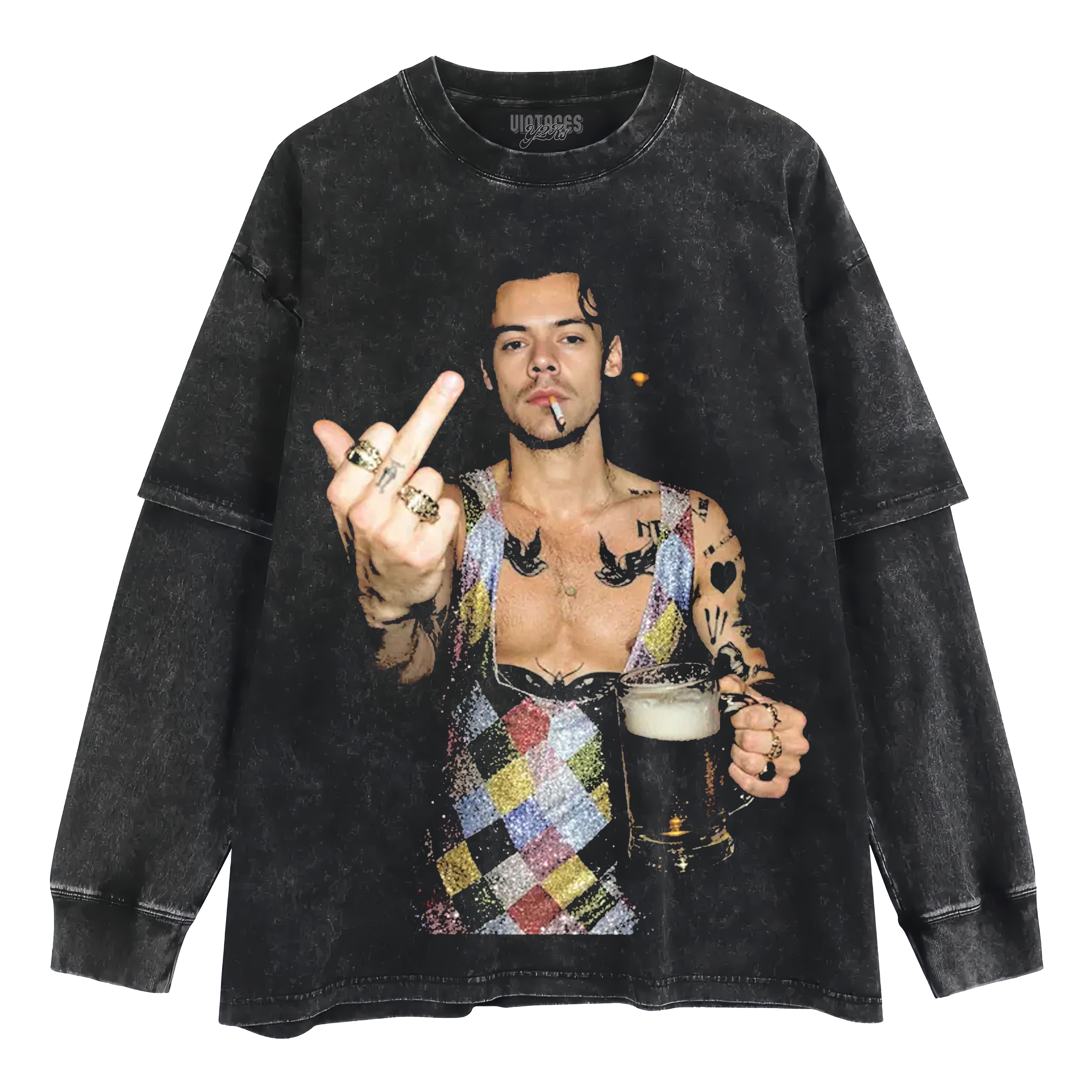 HARRY STYLES AFTER HOURS V4 LAYERED LONG SLEEVE