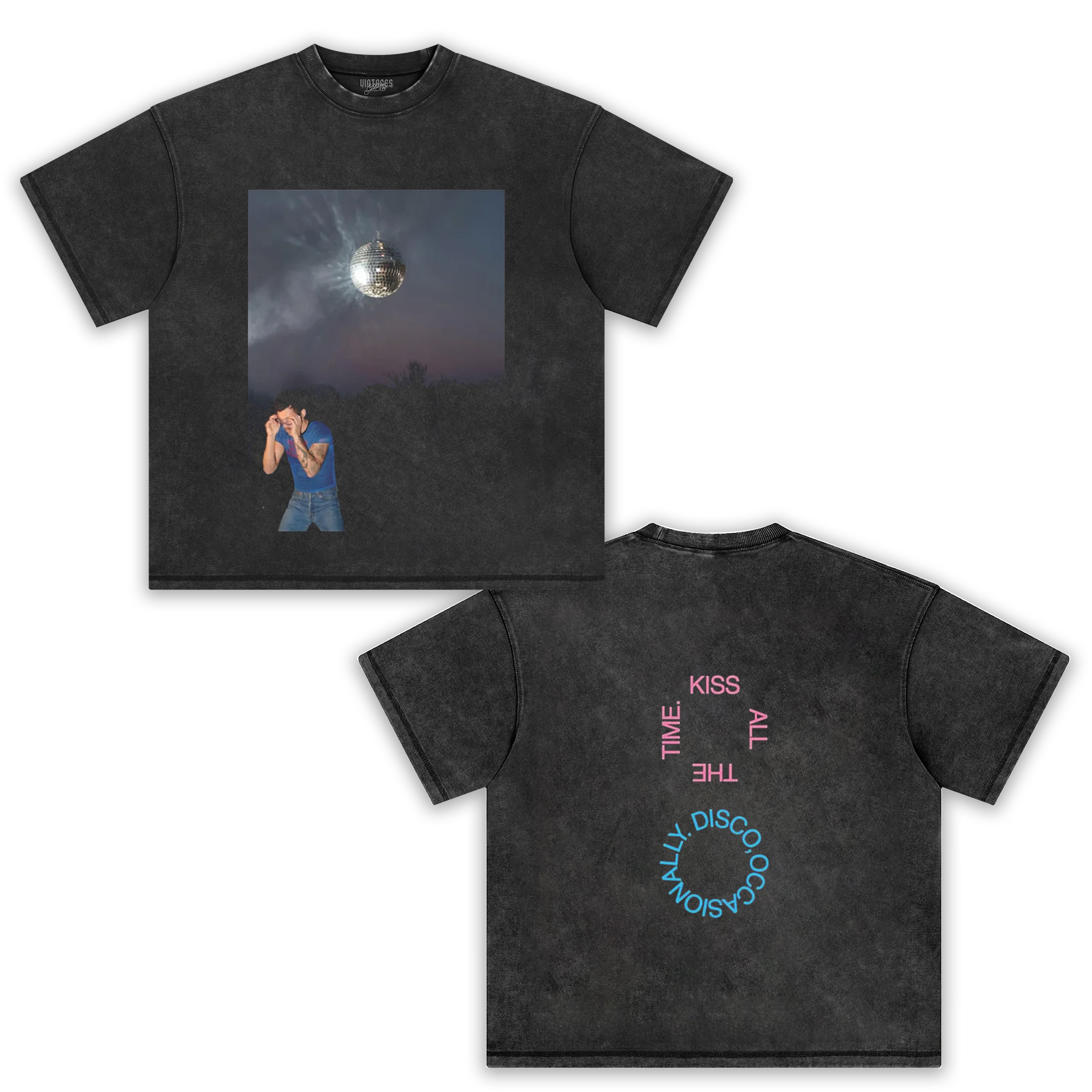 HARRY STYLES & KISS ALL THE TIME. DISCO, OCCASIONALLY V2 TEE