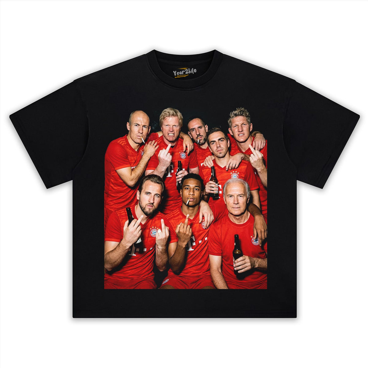 HK & MO & BECKENBAUER & ROBBEN & KAHN & RIBÉRY & LAHM & SCHWEINSTEIGER BAYERN SOCCER TANK TOP & TEE & LONG SLEEVE & LAYERED LS & HOODIE