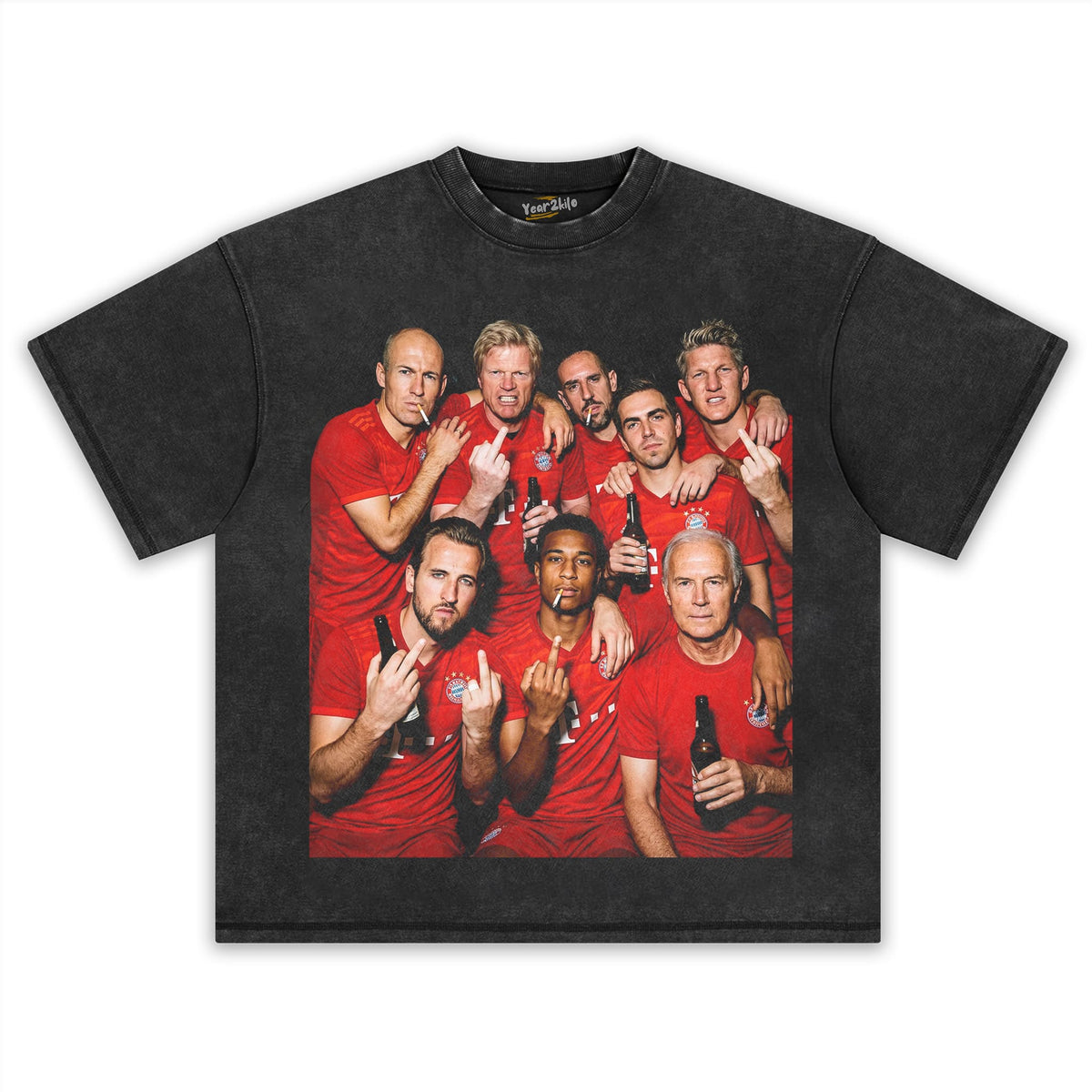 HK & MO & BECKENBAUER & ROBBEN & KAHN & RIBÉRY & LAHM & SCHWEINSTEIGER BAYERN SOCCER TANK TOP & TEE & LONG SLEEVE & LAYERED LS & HOODIE
