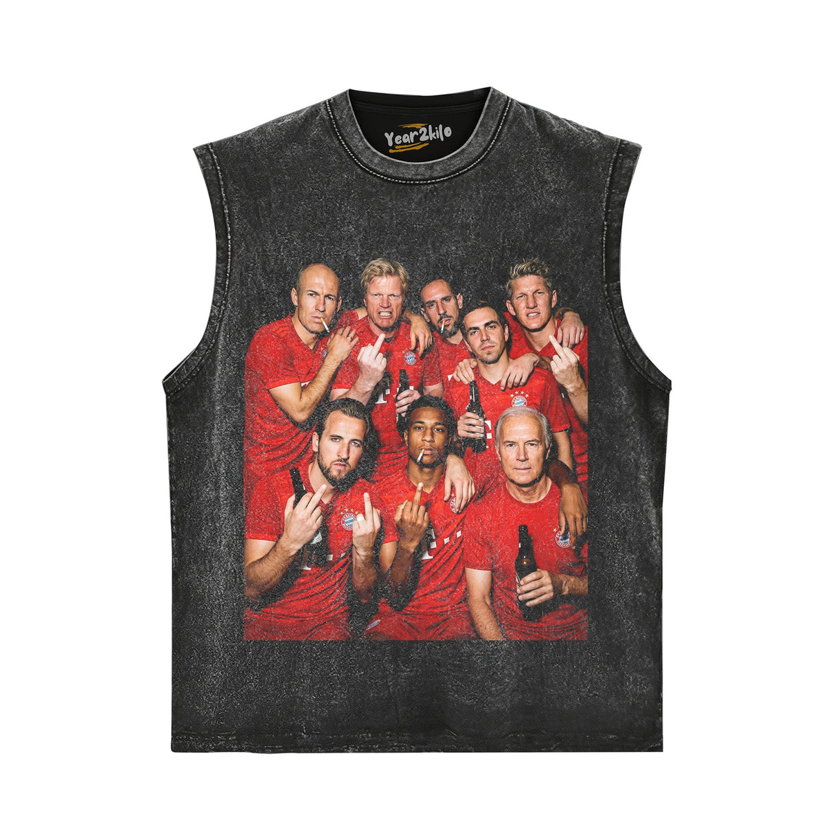 HK & MO & BECKENBAUER & ROBBEN & KAHN & RIBÉRY & LAHM & SCHWEINSTEIGER BAYERN SOCCER TANK TOP & TEE & LONG SLEEVE & LAYERED LS & HOODIE