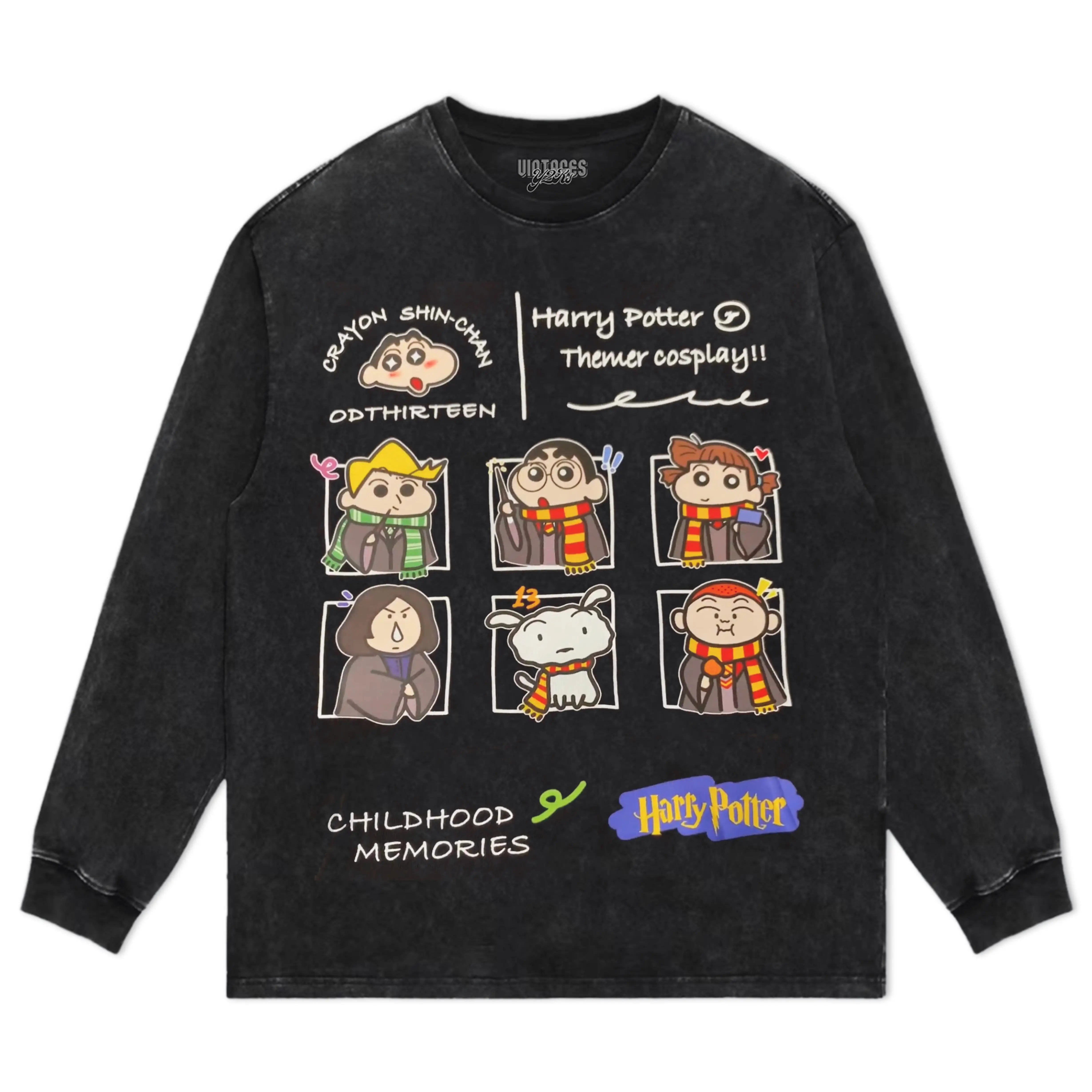 HOGWARTS MEETS SHIN CHAN 2 TEE