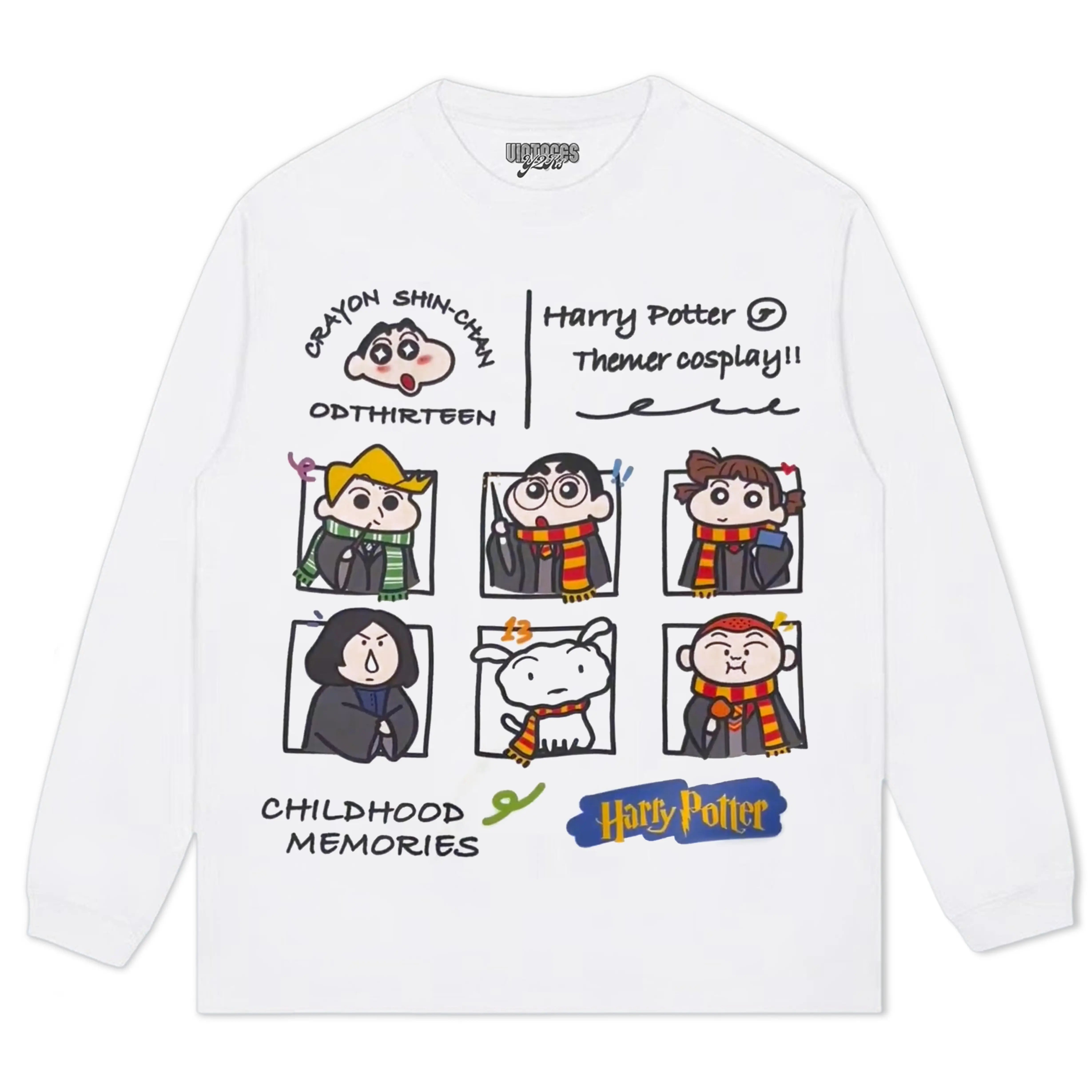 HOGWARTS MEETS SHIN CHAN 2 TEE