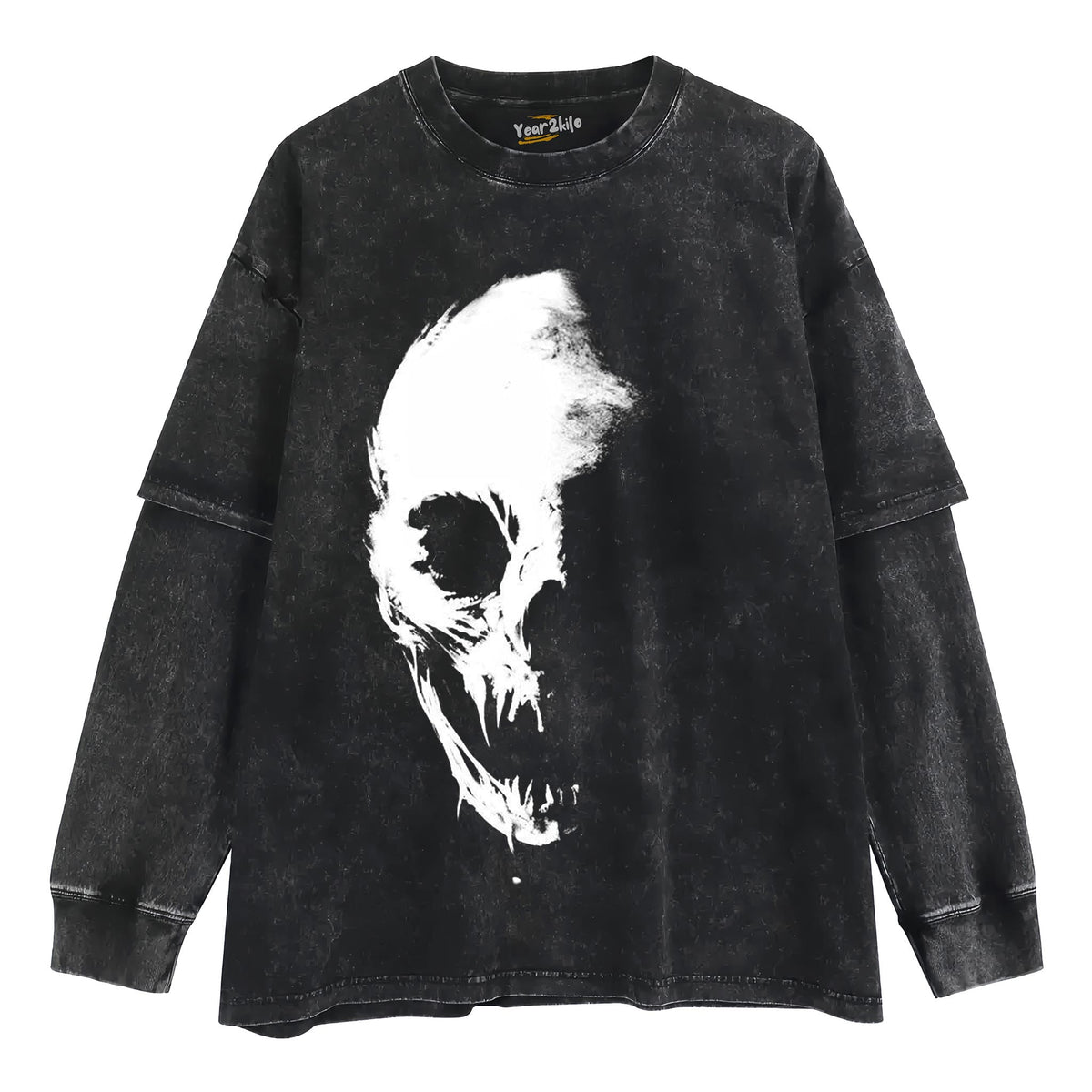 HORRIBLE SKULL V12 TANK TOP & TEE & LONG SLEEVE & LAYERED LS & HOODIE