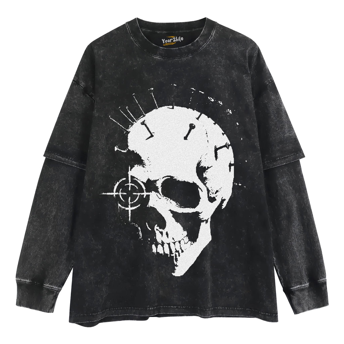 HORRIBLE SKULL V13 TANK TOP & TEE & LONG SLEEVE & LAYERED LS & HOODIE